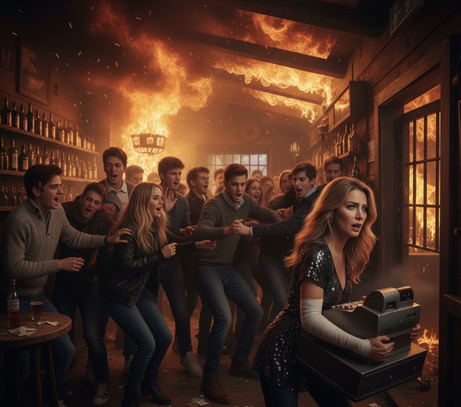 抱著錢落跑!瑞士酒吧跨年大火奪40命 美艷老闆娘遭控「只顧收銀機」棄客死活