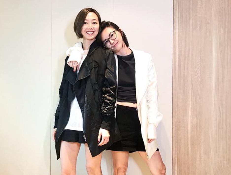 孫燕姿的妹妹孫燕美（左）突宣布和姊姊斷絕關係。（翻攝自孫燕姿臉書）