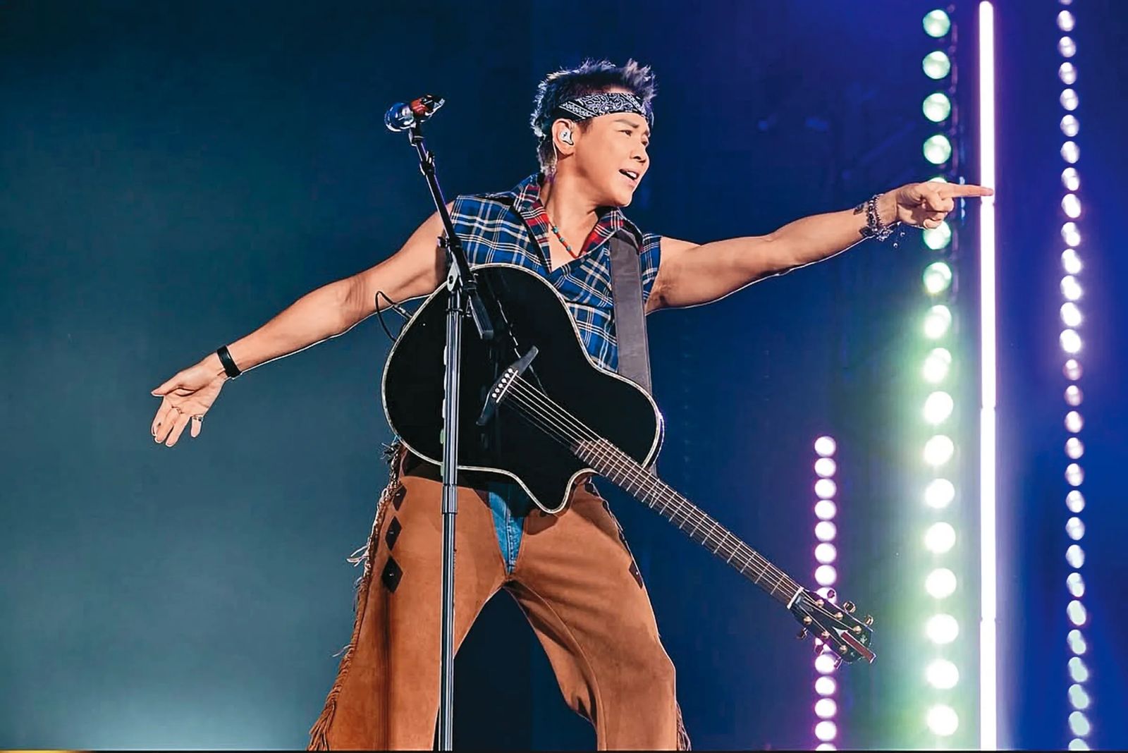陶喆以《Soul Power II》世界巡迴演唱會再掀巡演熱潮，海外票房強勢，成為華語歌壇老將翻紅代表。（翻攝自陶喆微博）