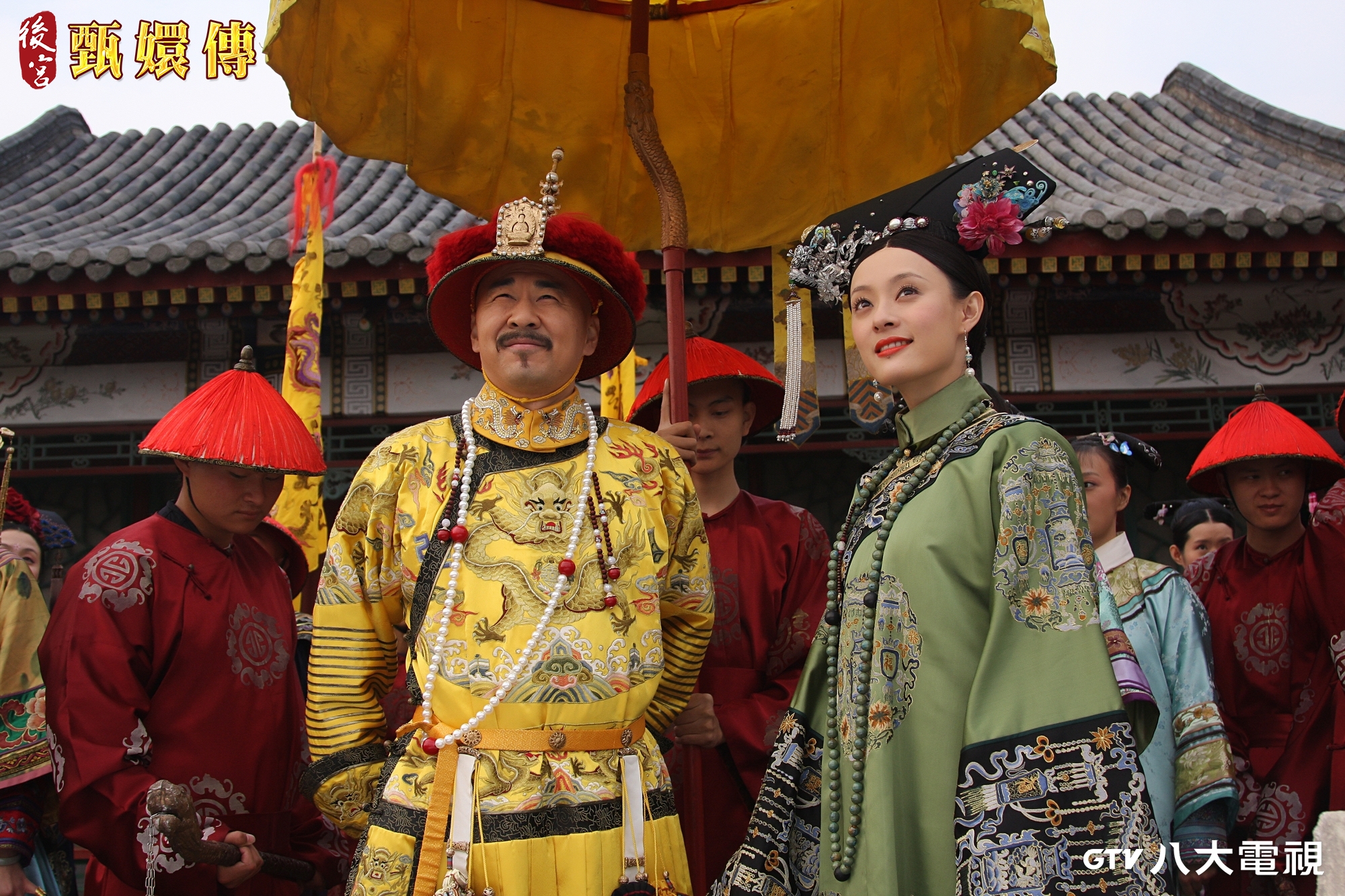 《後宮甄嬛傳》過年馬拉松重播已成戲迷觀影習慣。（八大電視）