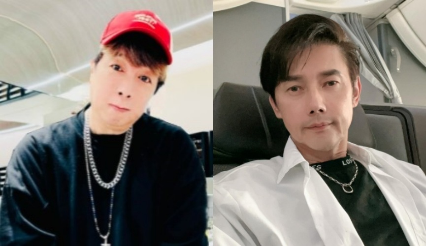 曹西平（左）與包偉銘（右）曾共同主持節目《來電50》，兩人關係一度備受外界關注。（翻攝自臉書/曹西平的粉絲愛團、包偉銘）