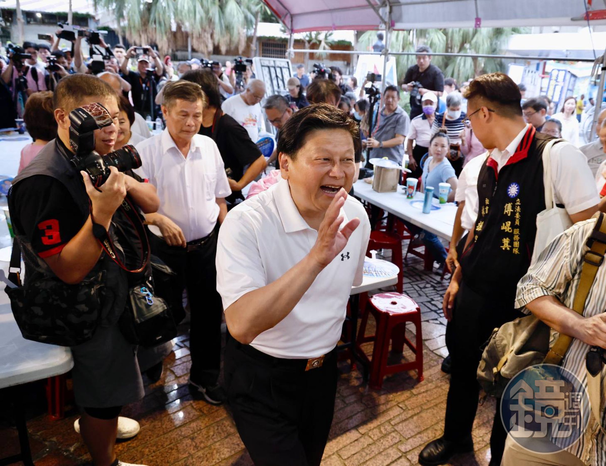 黨總召傅崐萁表示,本週會決定是否選黨魁,「成功不必在我,但成功一定有我」。(本刊資料照)