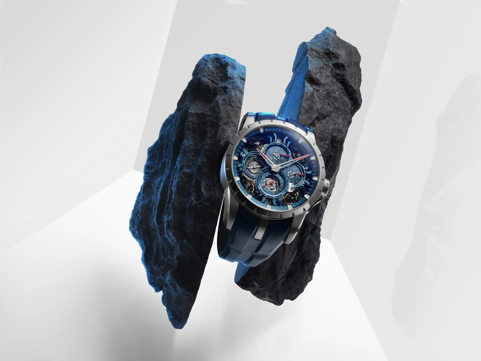 Excalibur Perpetual Calendar Quatuor 四擺輪萬年曆。