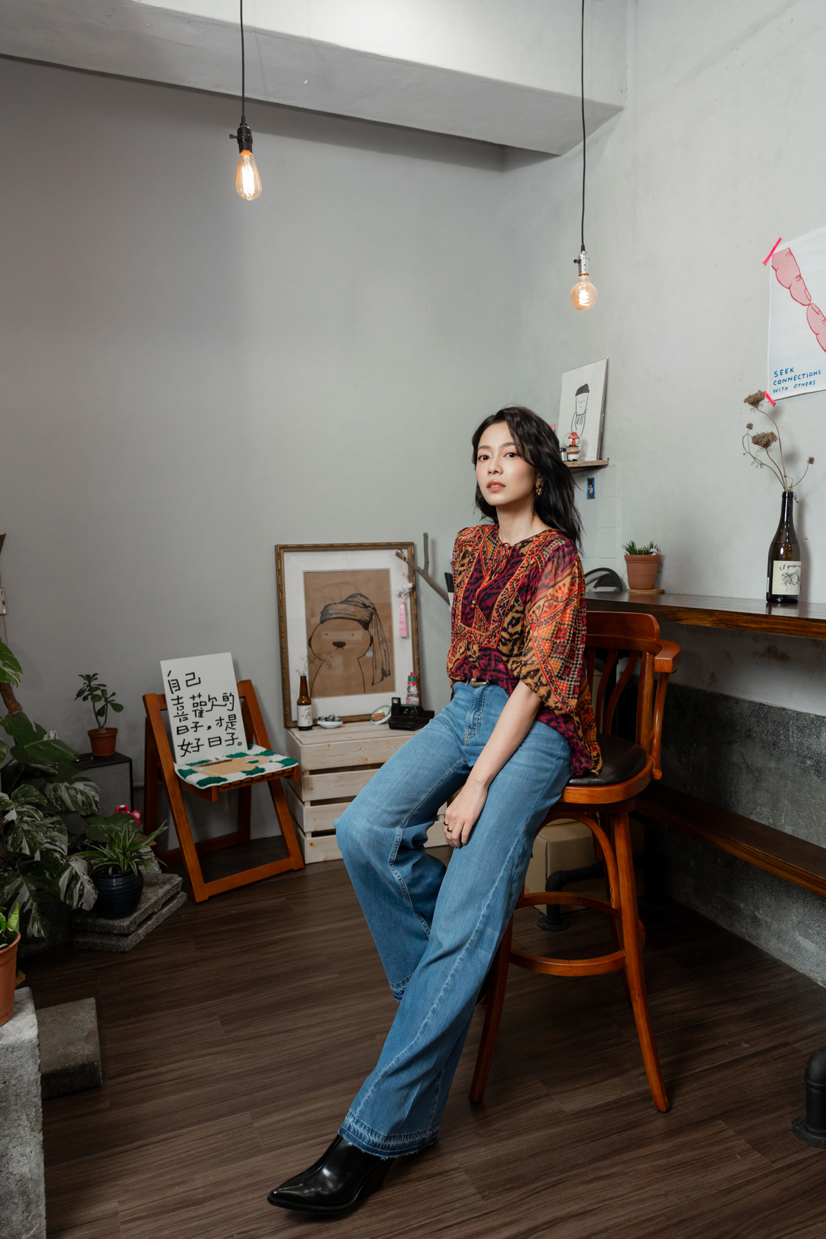 喻虹淵出門工作前有女兒加油打氣十分窩心。青春期影視提供