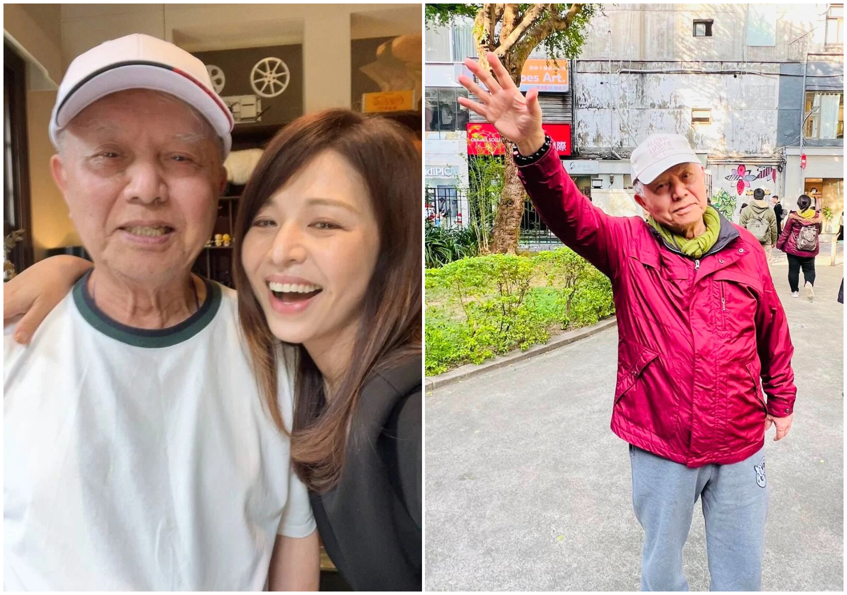 林葉亭父親失蹤11天後，26日遭發現陳屍在一處水池內。（翻攝林葉亭臉書）