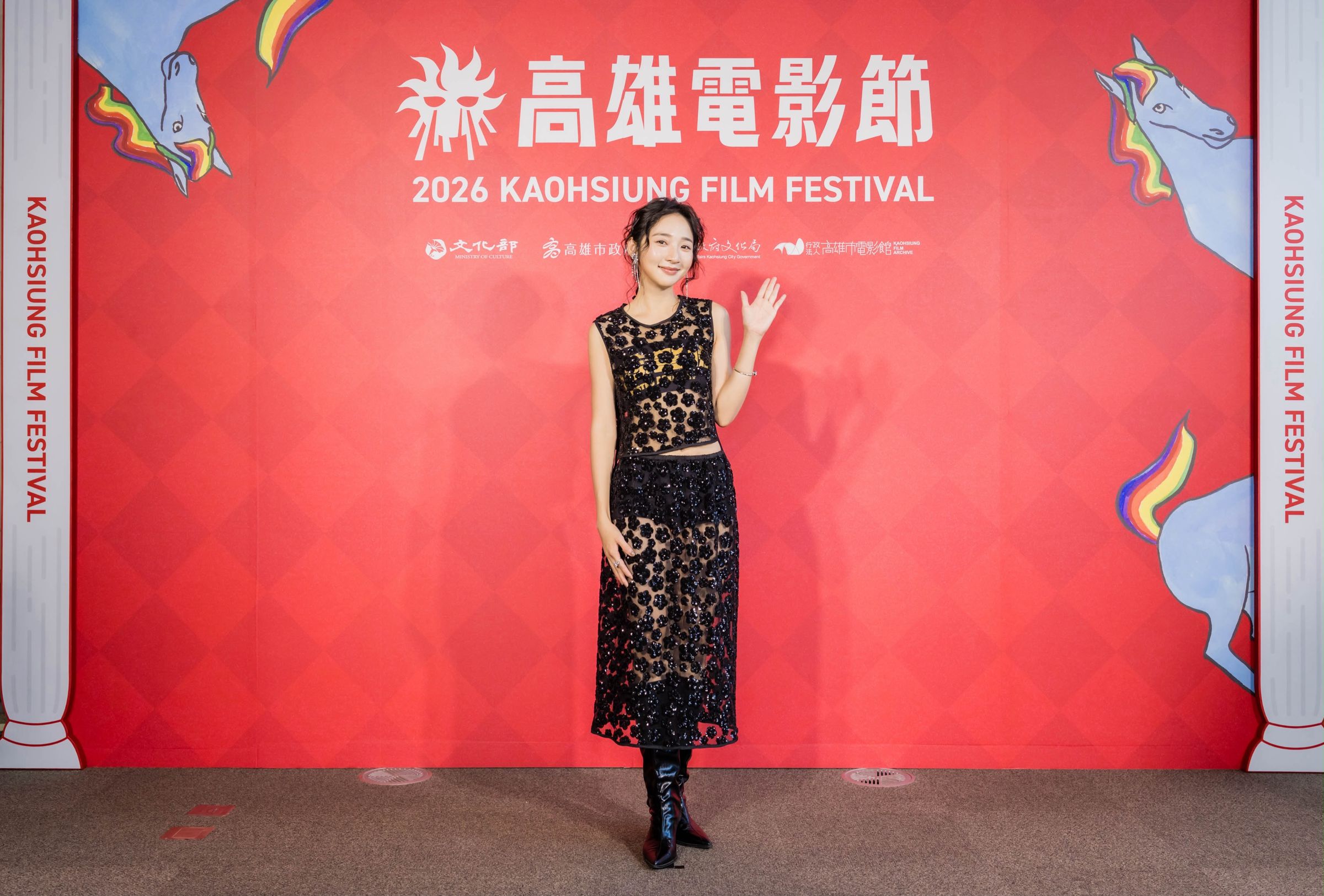 李沐因為金鐘、金馬雙槓龜在家哭了２天，但她合作的阮經天、陳澤耀、曾敬驊都入圍最佳男主角。（高雄電影節提供）