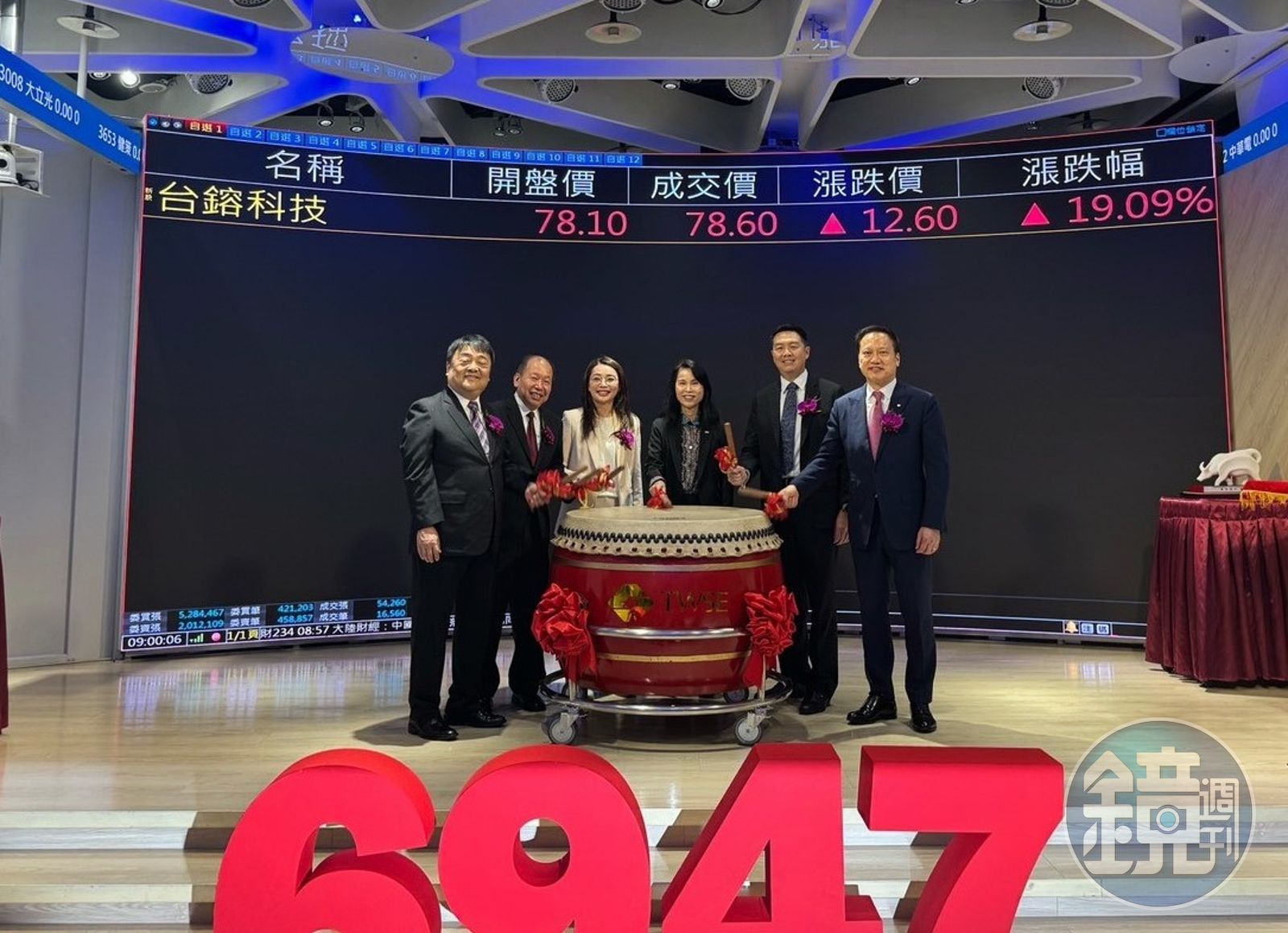 台鎔科技上市首日飆近2成 AI熱潮帶旺半導體廢液回收商機