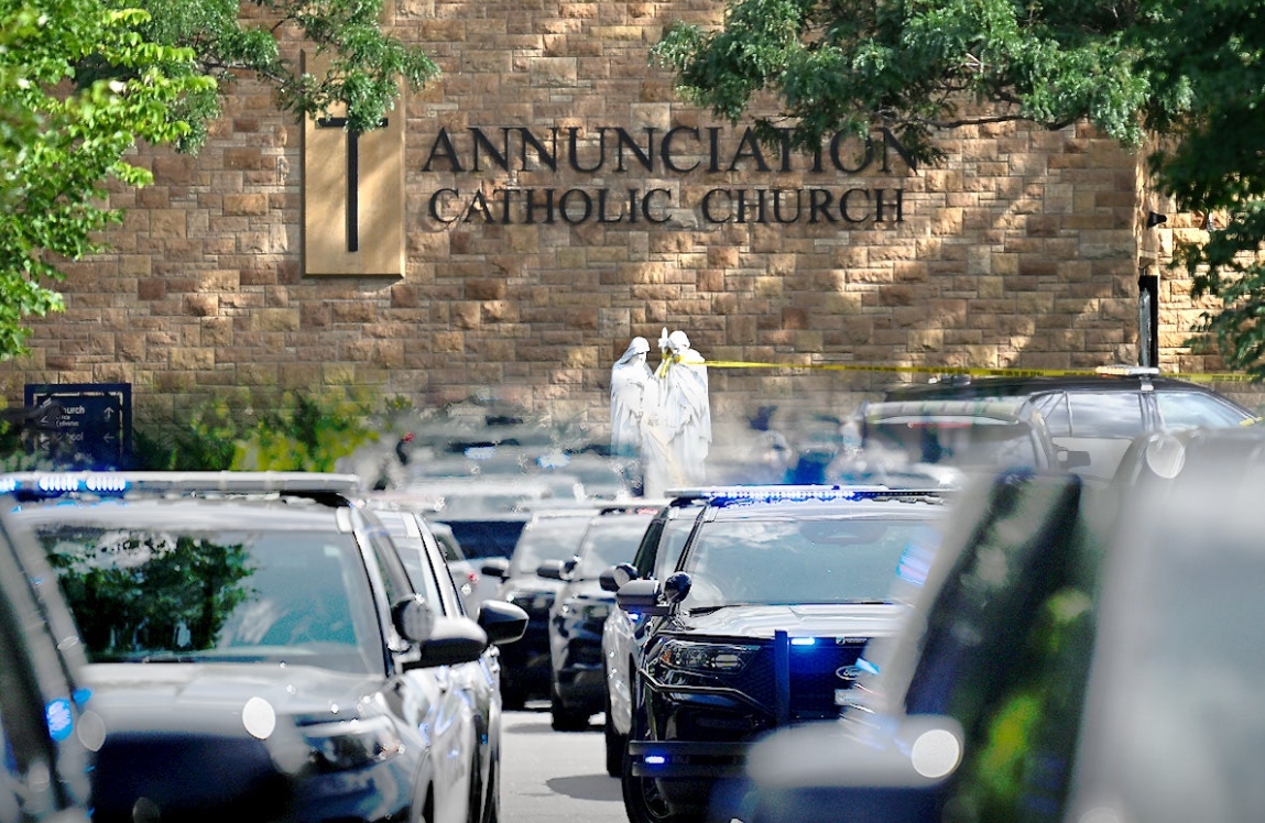 美校園爆槍擊案，截至目前已2死17傷。（翻攝自X@TMZ）