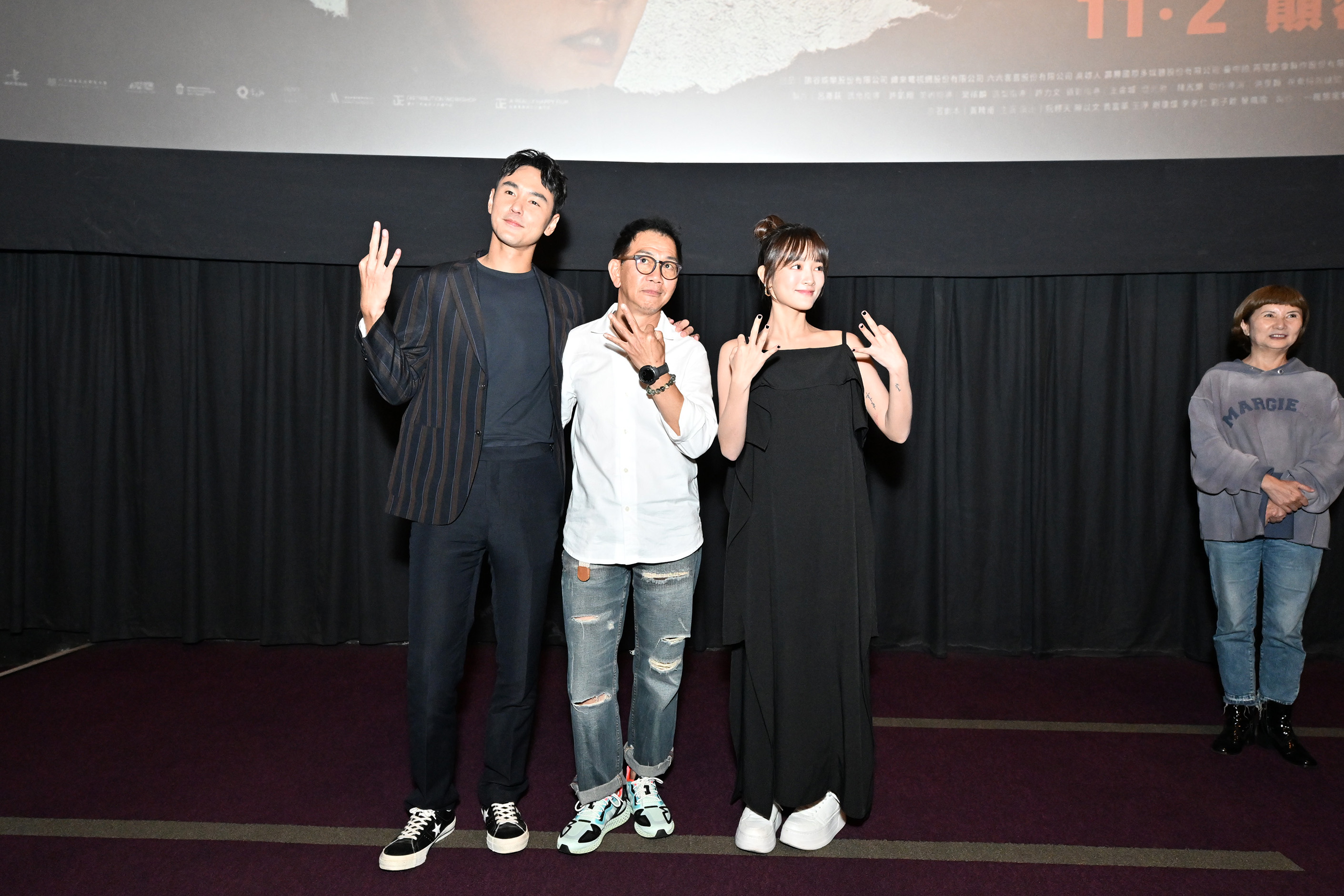 《周處除三害》中王淨有出浴鏡頭，若香港票房好，她說該阮經天出浴放送福利。一種態度電影提供）