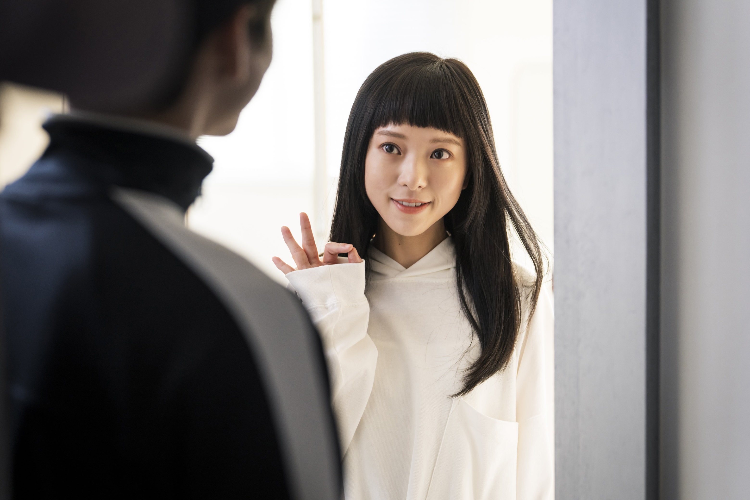 項婕如片中扮演有強烈鮮明的偏執愛情觀的女孩，對男友林柏宏瘋狂控制。（華映提供）