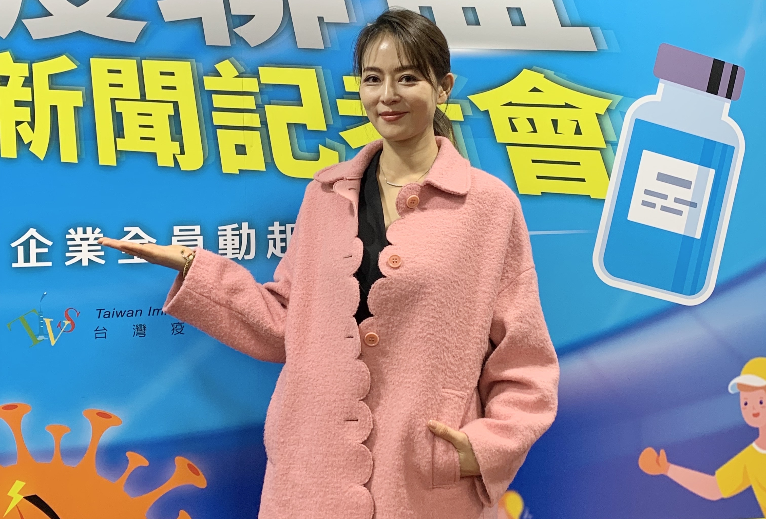 劉香慈今出席活動透露懷第三胎的喜訊。（讀者提供）