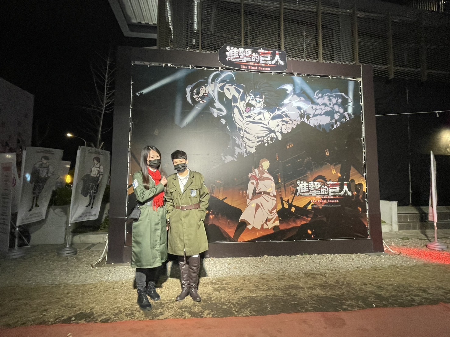 一旁還設有主題拍照區,讓民眾跟喜愛的角色合影打卡。(翻攝自樂遊桃園臉書)