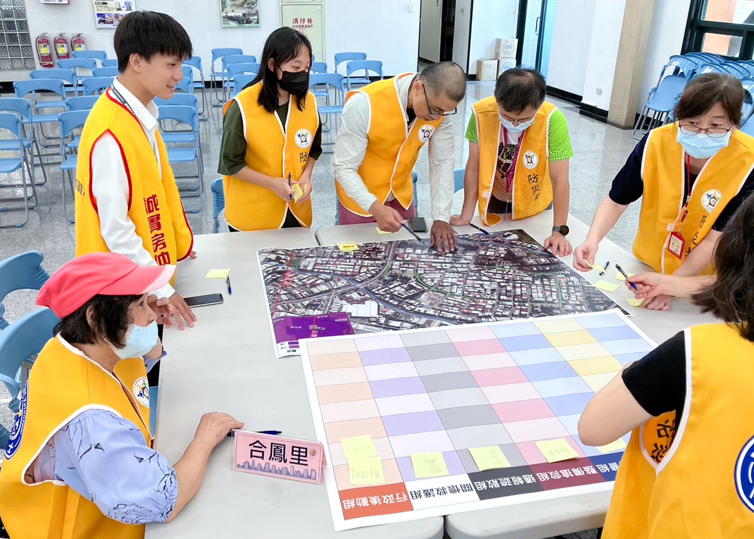 永慶房屋人員與里民熟悉避難路線與流程,當發生災害時,能用最快的速度協助。