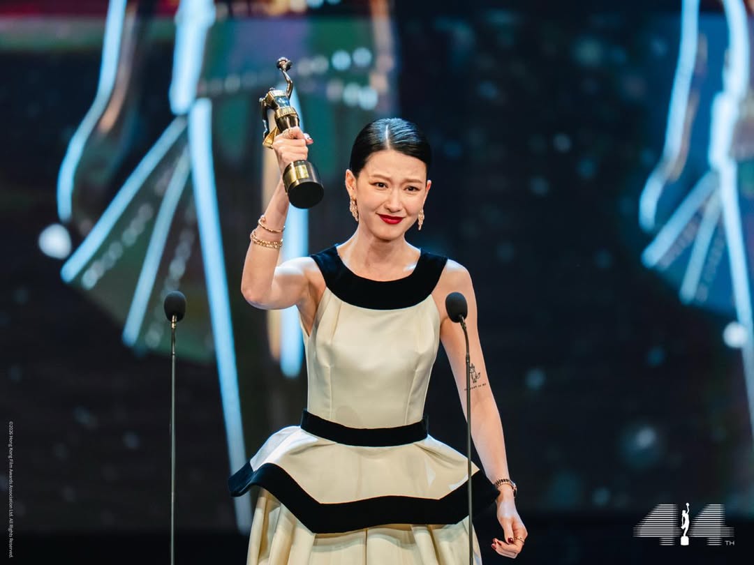 來自馬來西亞的廖子妤擊敗章子怡,首度登上影后寶座。(香港電影金像獎IG)