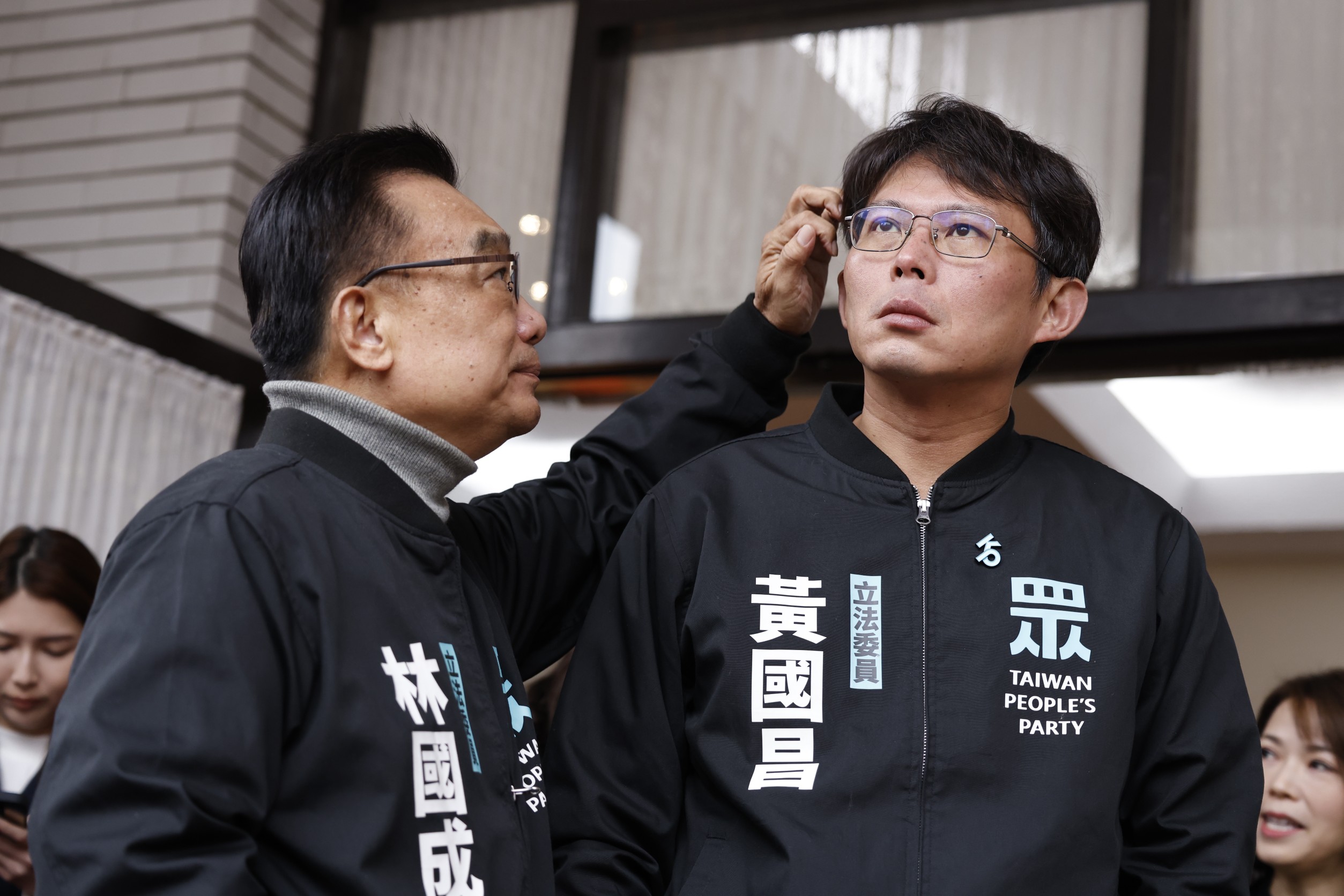 民眾黨今在立法院外召開記者會，黃國昌對於國民黨是否參加111抗議活動表示尊重。