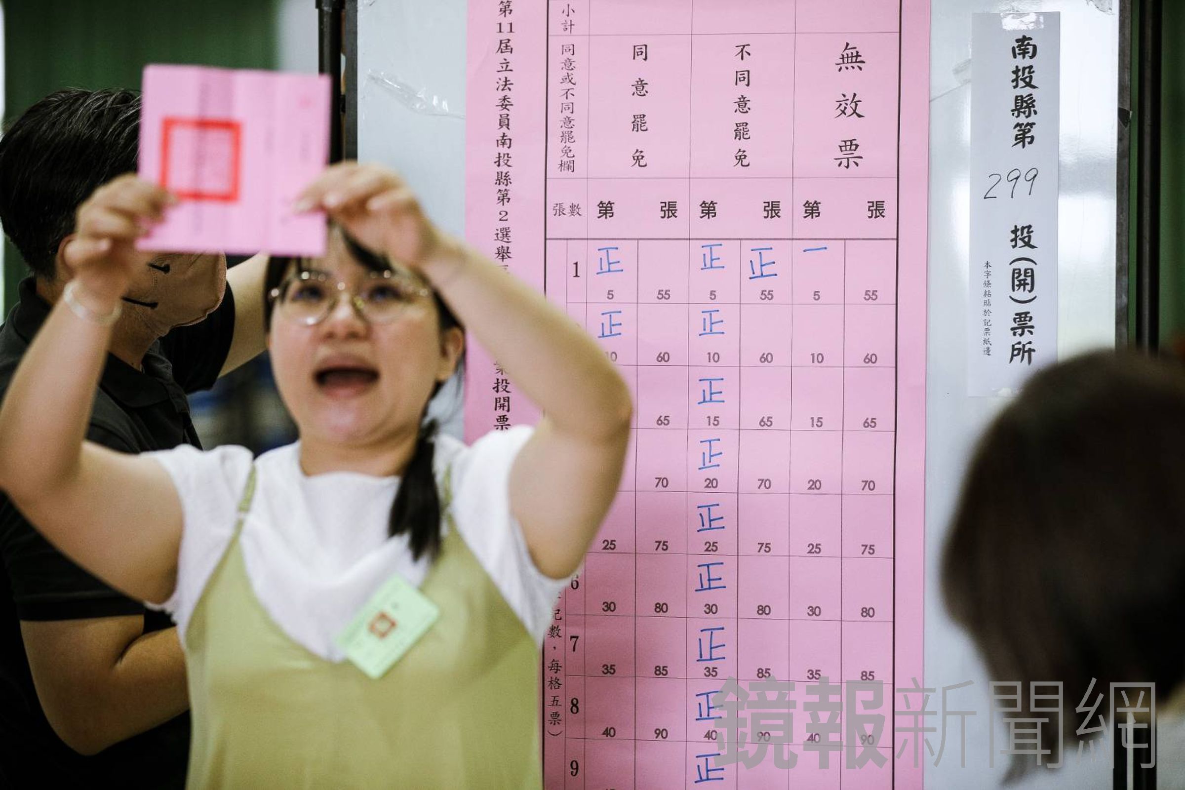 台灣政壇今夏大罷免及核三重啟公投結果揭曉，小笠原欣幸認為執政黨大敗、在野黨大勝，民進黨「抗中保台」與「非核家園」兩大神主牌漸漸失效，朝野勢均力敵的時代來臨。（鏡報鄒保祥）