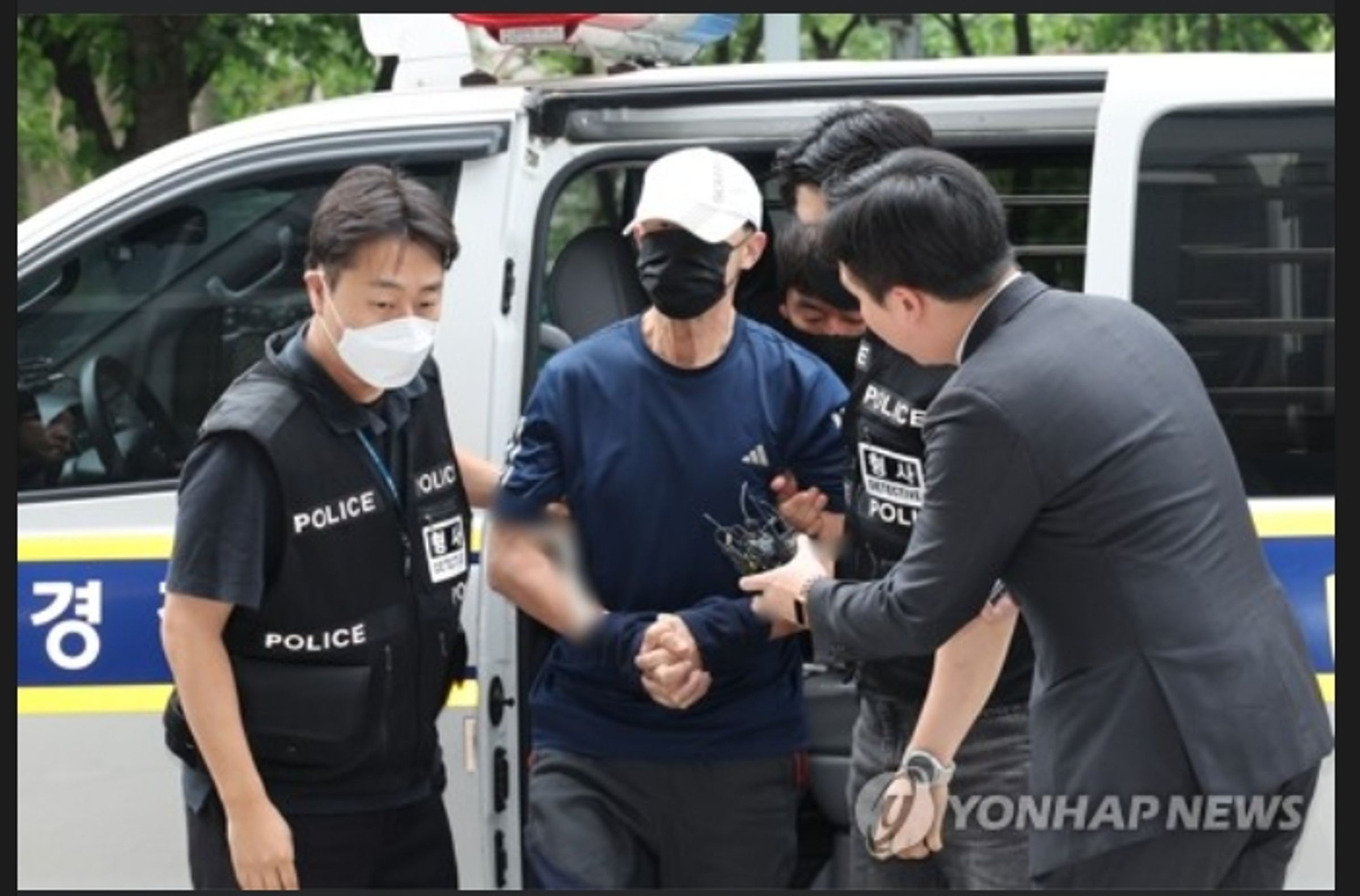 南韓1名60多歲男子只因不滿離婚訴訟結果就要縱火報復社會。（翻攝自臉書@연합뉴스）