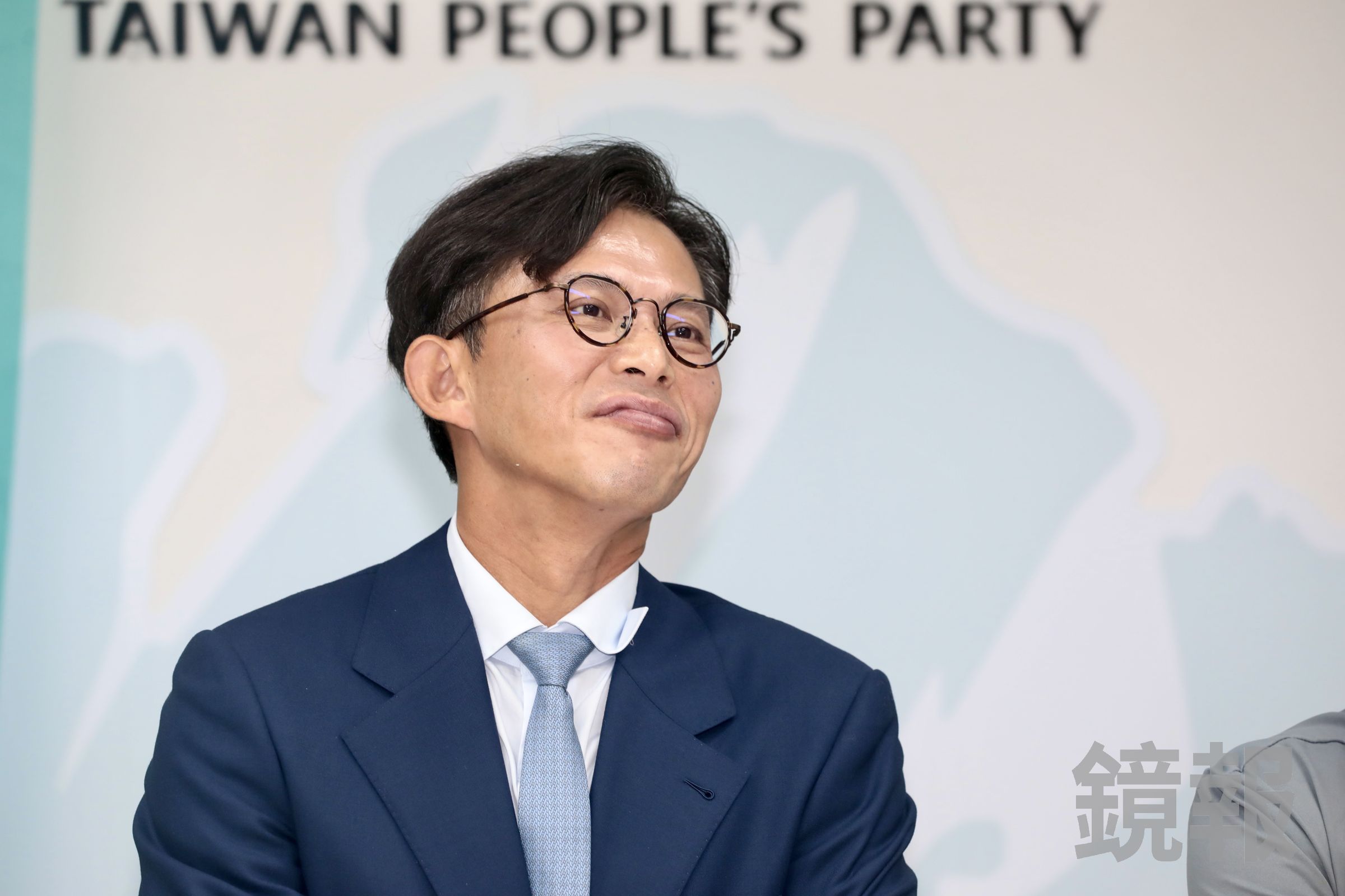 黃國昌稱，自己很討厭走路時有人拿手機拍他臉。（資料照；鏡報林煒凱）