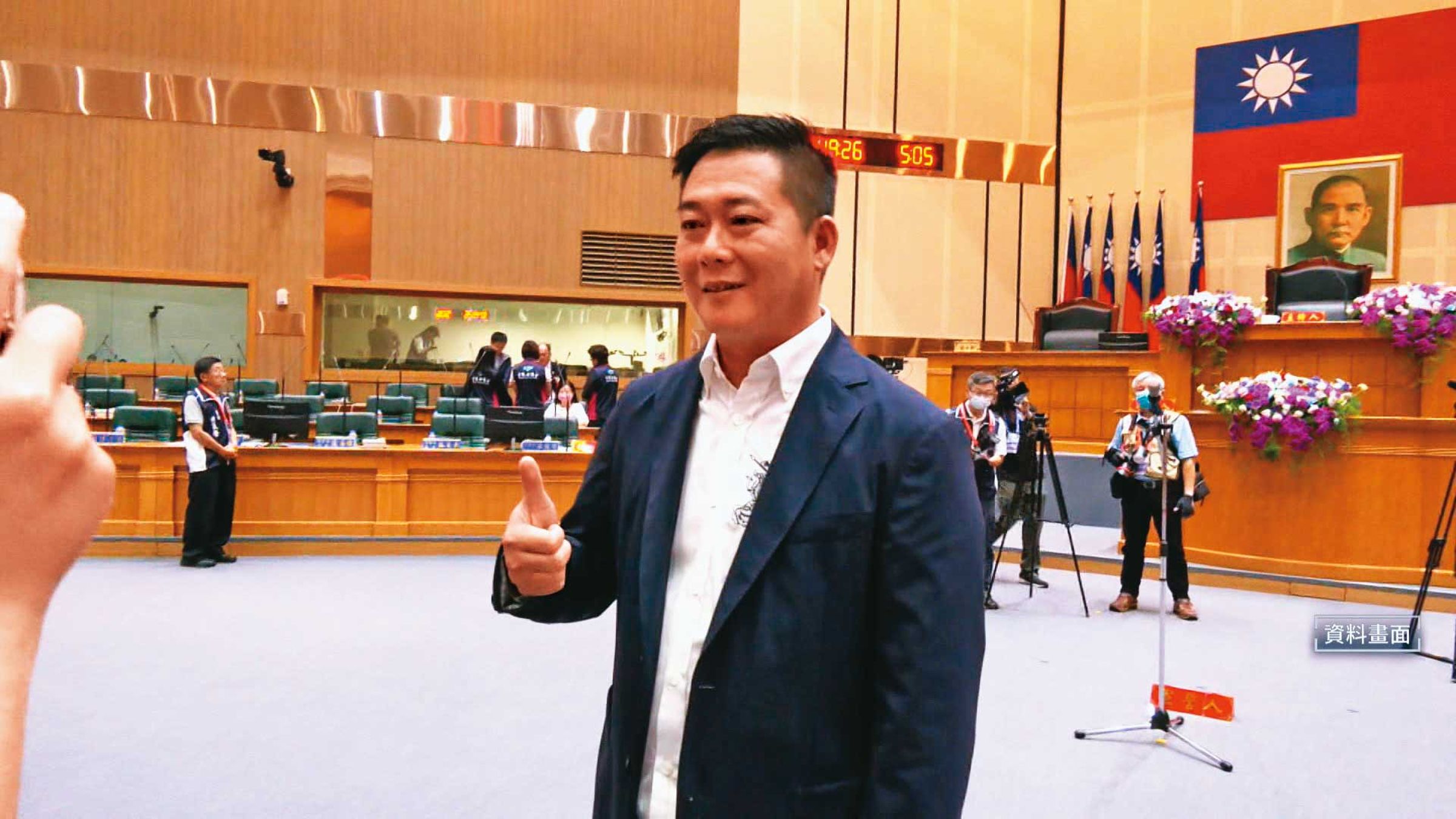 黃凱（圖）繼沈宗隆後，成為涉貪遭收押的第二位雲林縣議長。（鏡新聞提供）