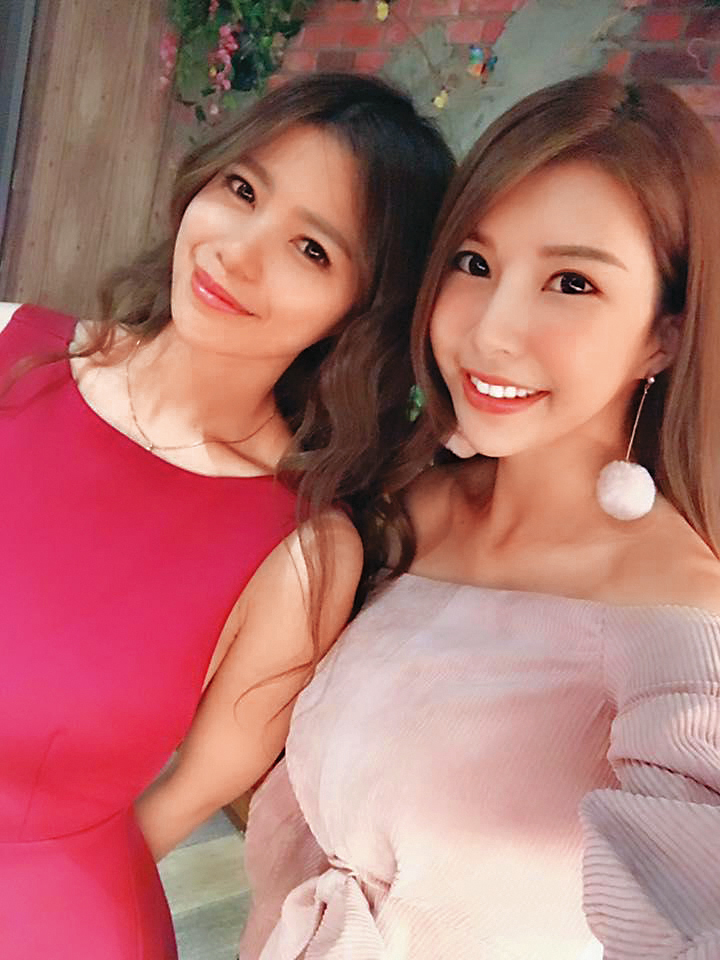 蘿莉塔（左）曾在節目《小明星大跟班》中和蘇心甯攤牌，兩人間火藥味超濃厚。
