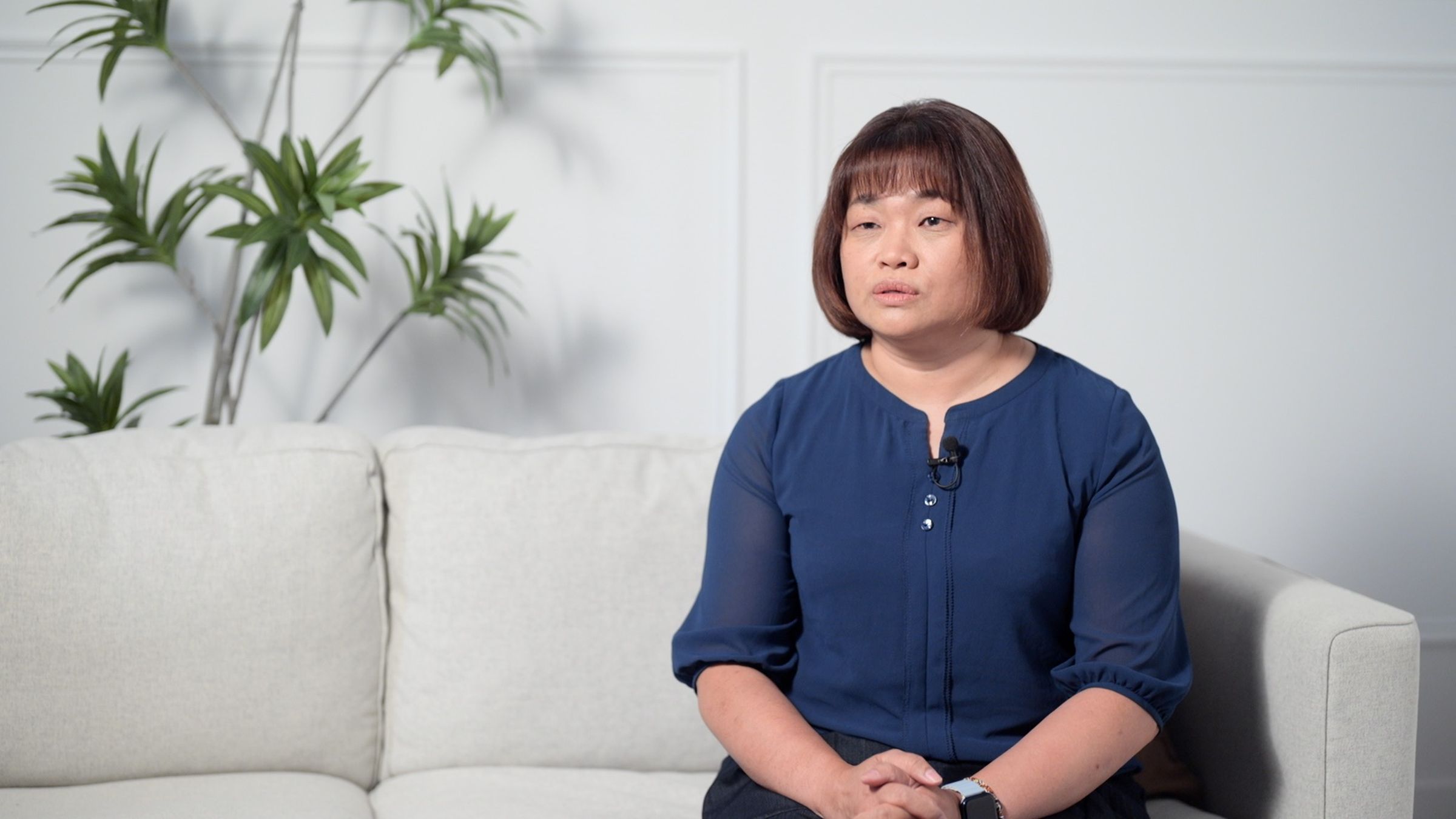 陳月汝是護理師出身，格外能體恤醫護的辛苦。