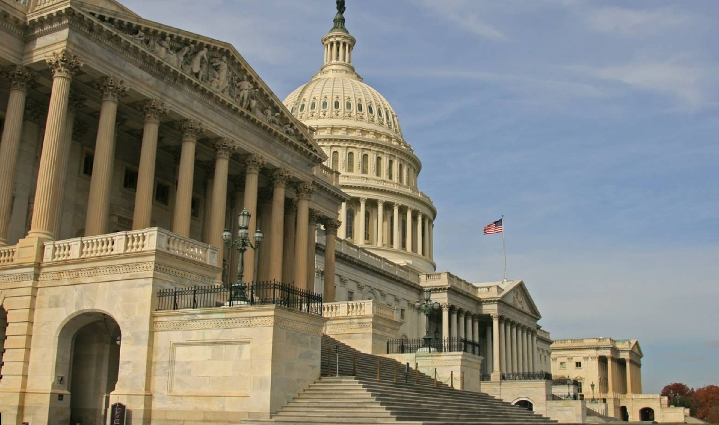 美國眾議院5日口頭無異議通過2項友台法案。（翻攝自Google Maps）