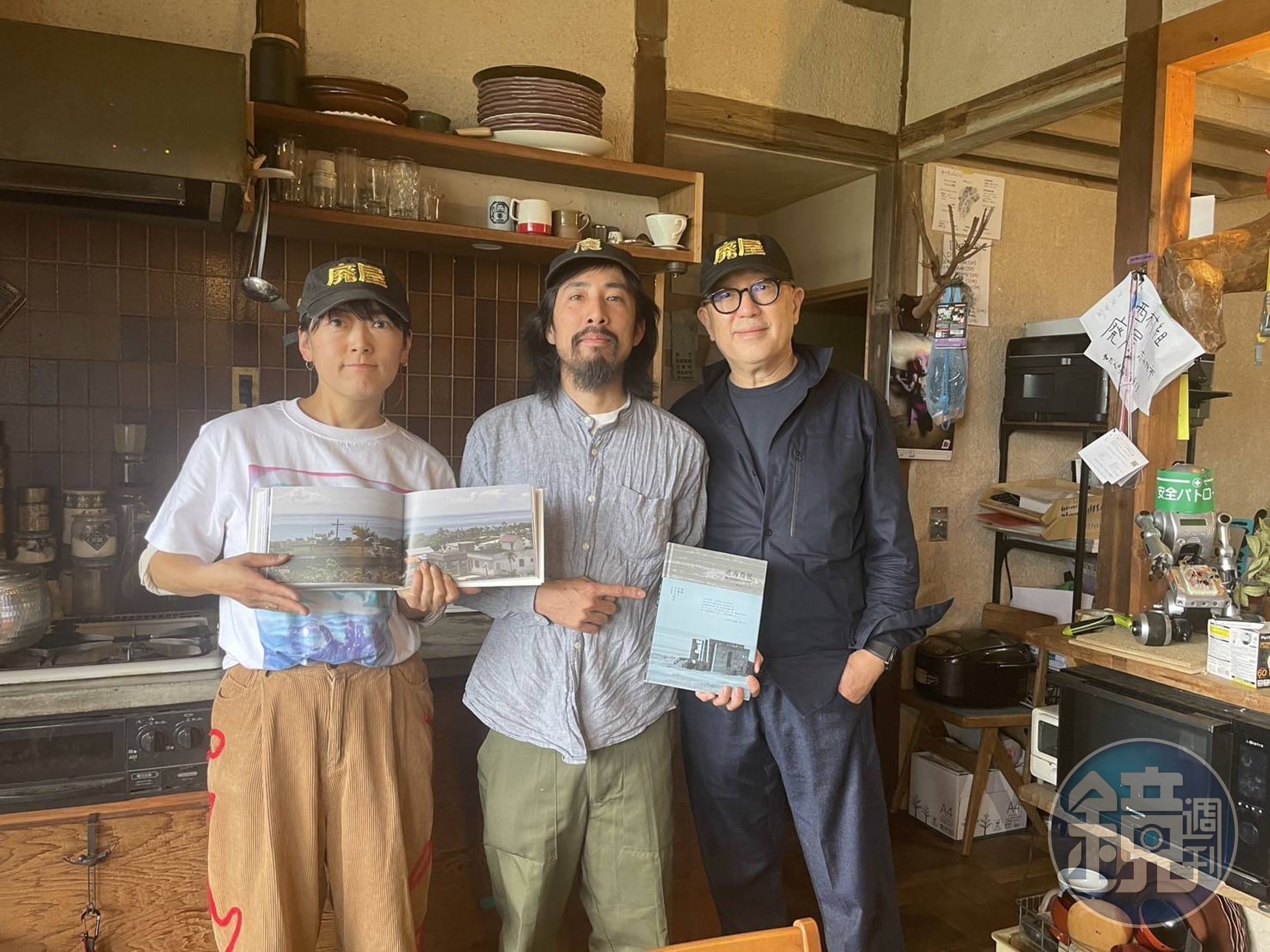 參與座談會的總監三宅陽子(左)、建築家西村周治(中)、台灣建築師陳冠華(右)。(讀者提供)