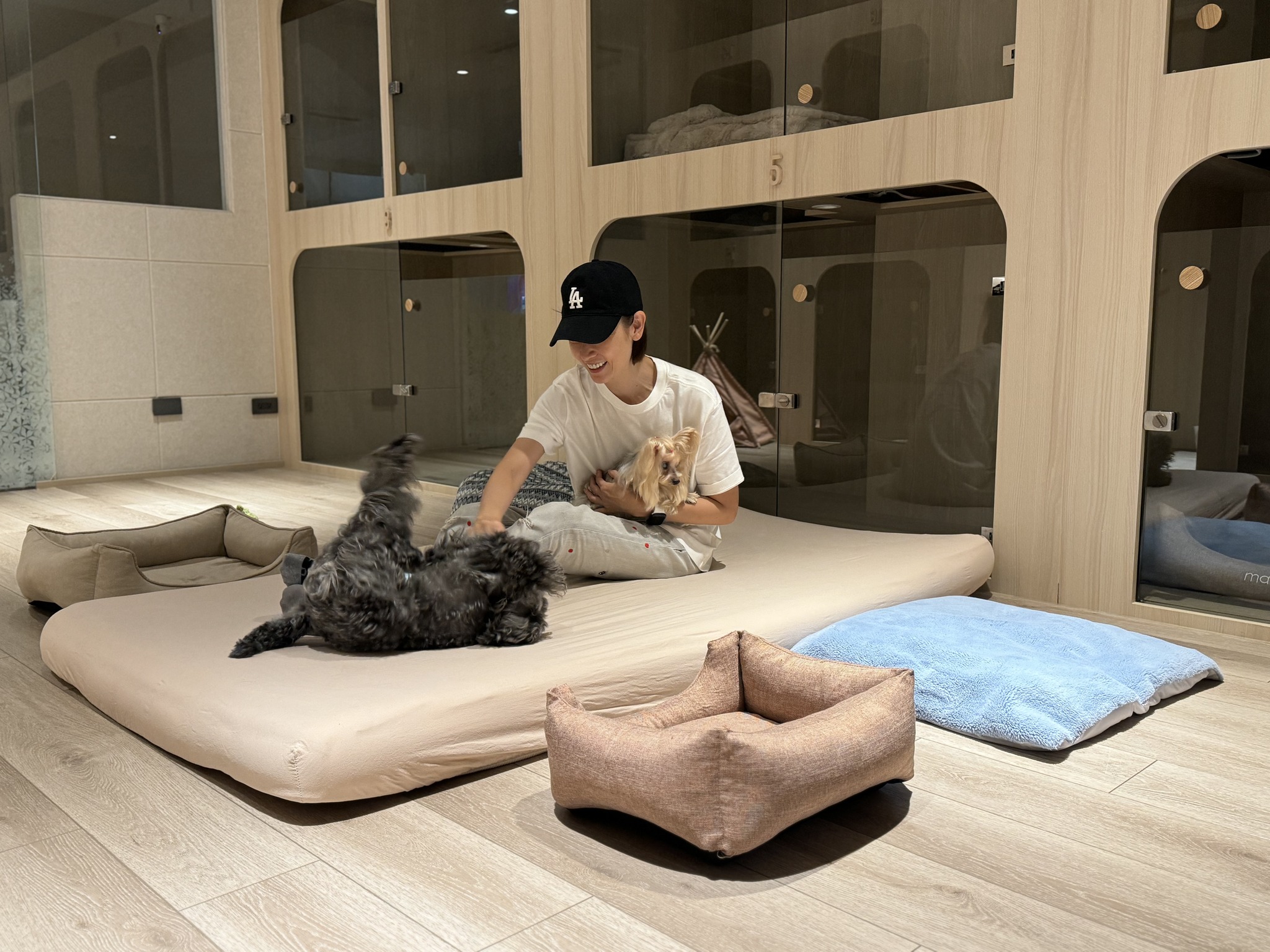 潘慧如近年因經營寵物旅館較少接拍戲工作。（翻攝臉書）