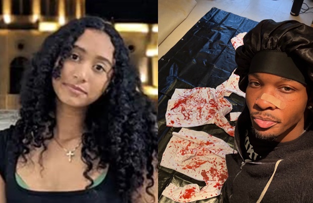洛杉磯警方日前在美國饒舌歌手D4vd的車內找到一具腐爛女屍，後確認屍體身份為15歲失蹤少女。（左為翻攝照片，右翻攝自IG＠d4vddd）