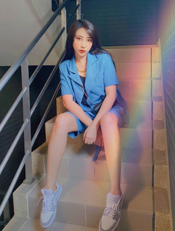 姚蜜曾將長期傳下體照給她的網友照片公開到IG上。（翻攝自姚蜜IG）