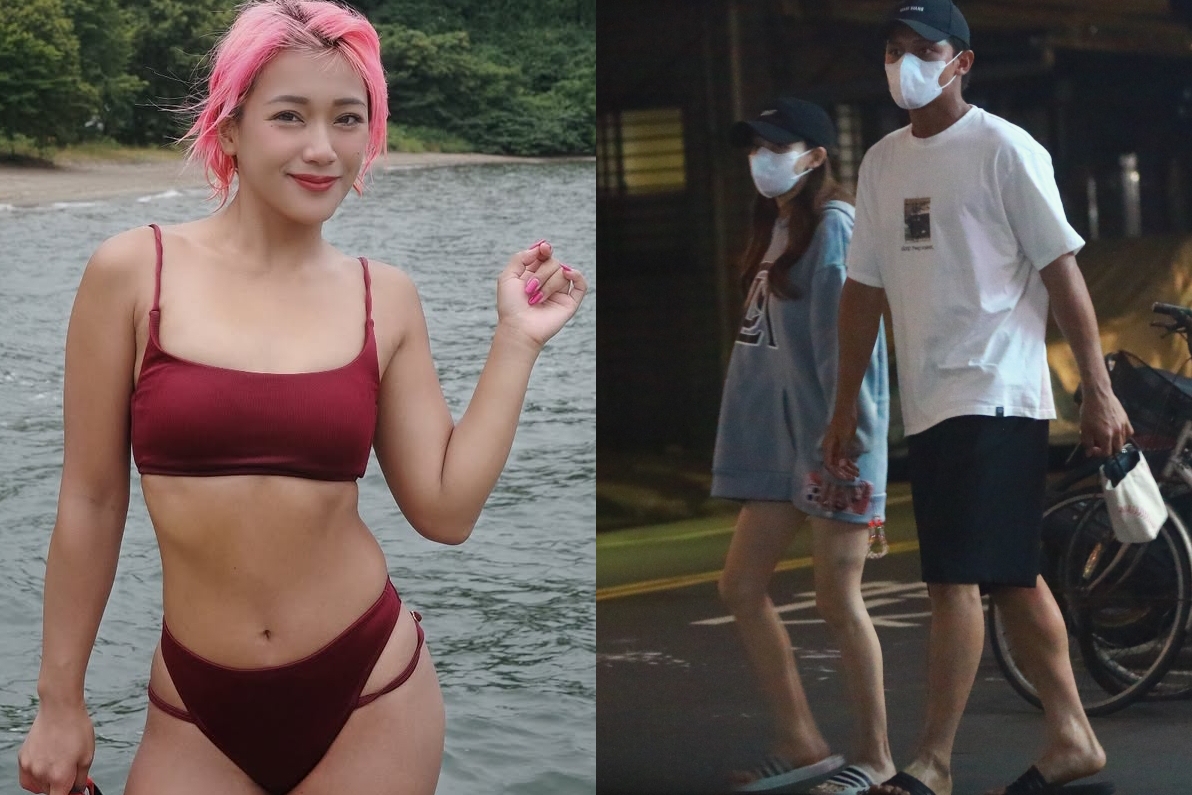 阿布舞（左）爆料曾與馬傑森交往半年，苦笑認愛情線與林襄重疊。（本刊資料照、翻攝IG）