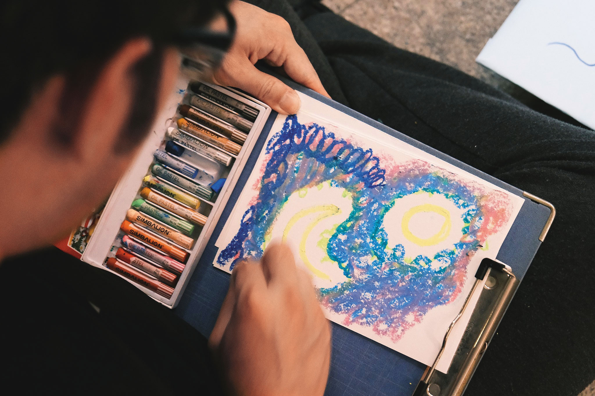 許多病友和家屬藉著藝術治療抒發情緒，療癒自己。（翻攝瘋靡popularcrazy臉書）