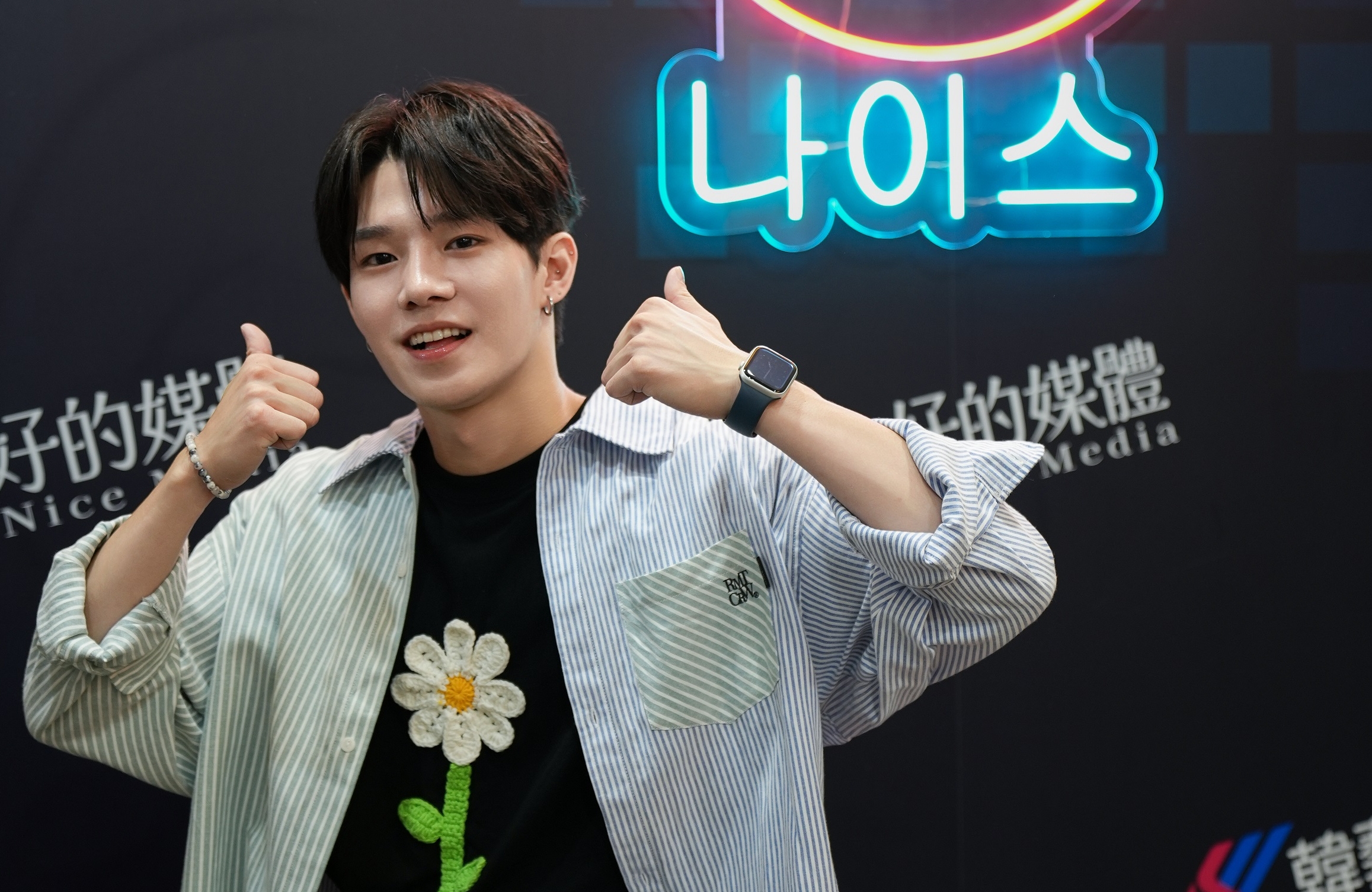 陳廷軒將到韓國當短期練習生，美夢成真。（益極娛樂提供）