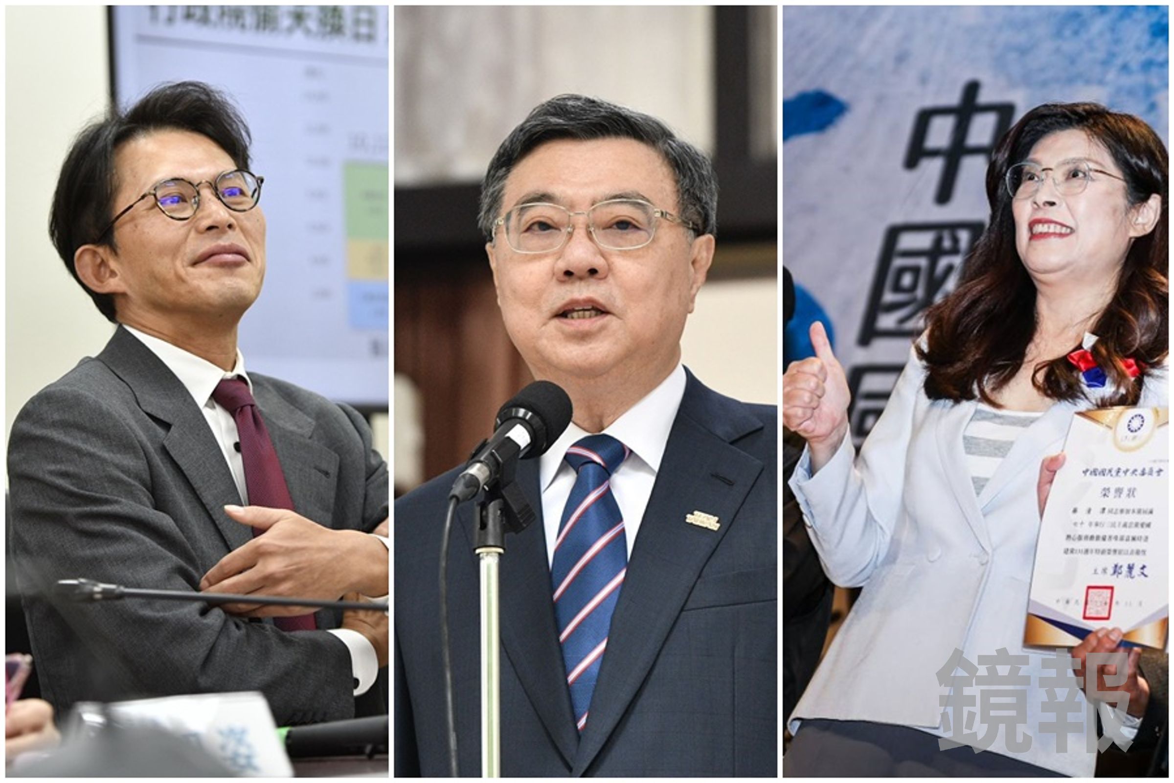 卓揆宣布不副署《財劃法》加劇朝野鬥爭,倒閣成為化解憲政僵局的選項之一。(鏡報李智為、鄒保祥)