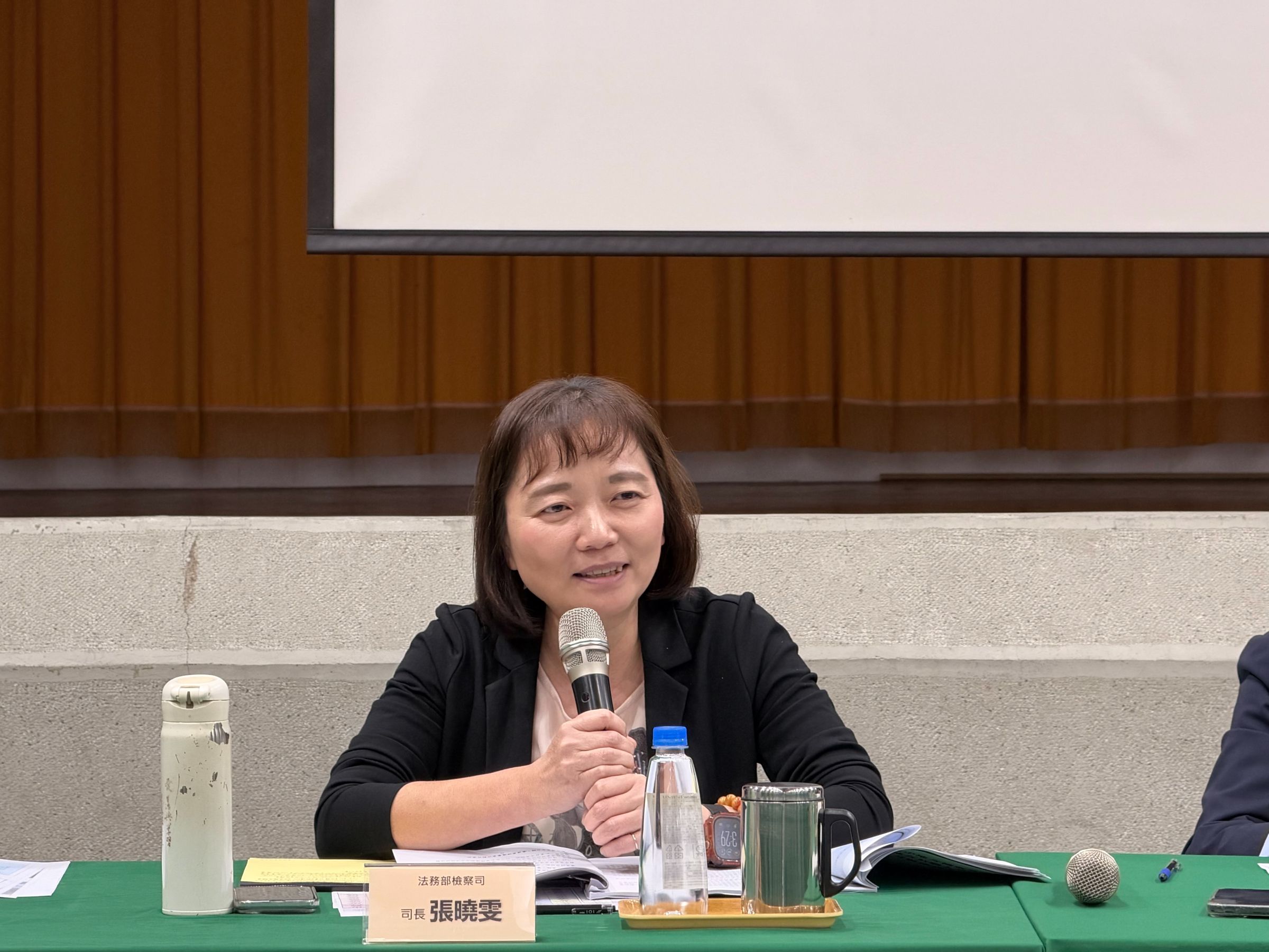 檢察司長張曉雯