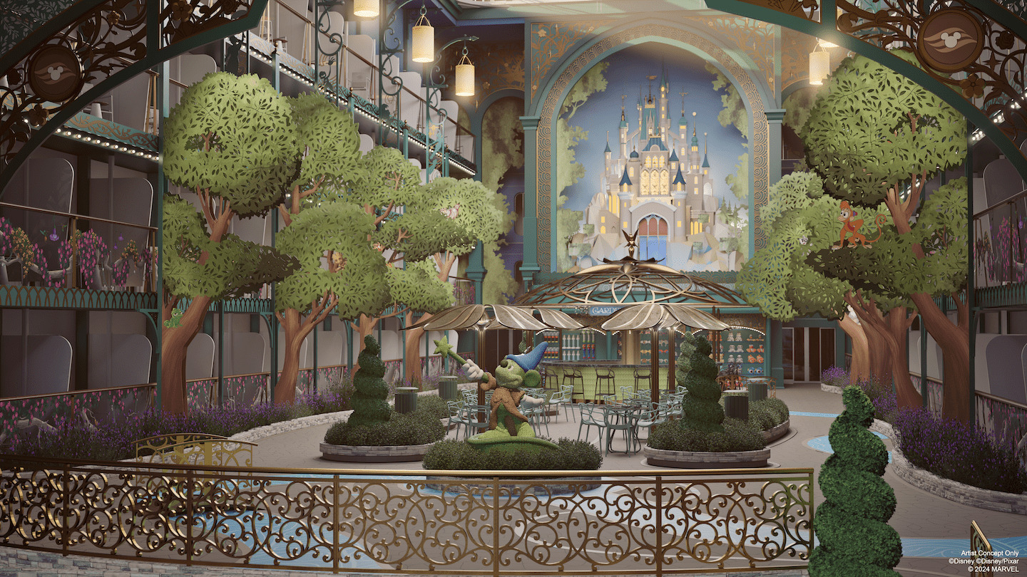 迪士尼想像花園(Disney Imagination Garden)是一個充滿魔力的戶外場地。 (Klook提供)