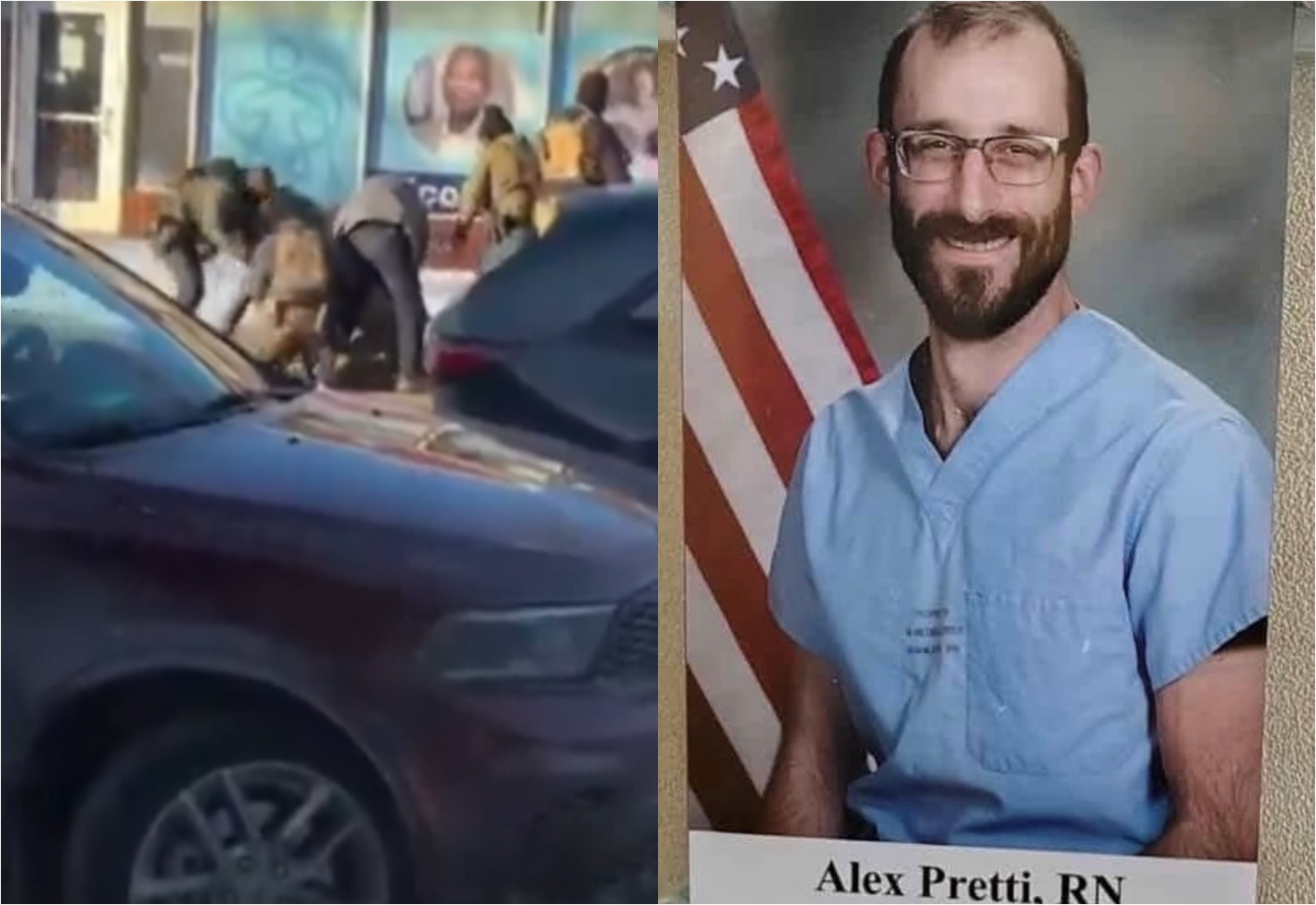 美國打擊移民又傳抗爭意外,一名37歲護理師普雷蒂被控持槍遭多名聯邦特工開槍擊斃。(翻攝自X)