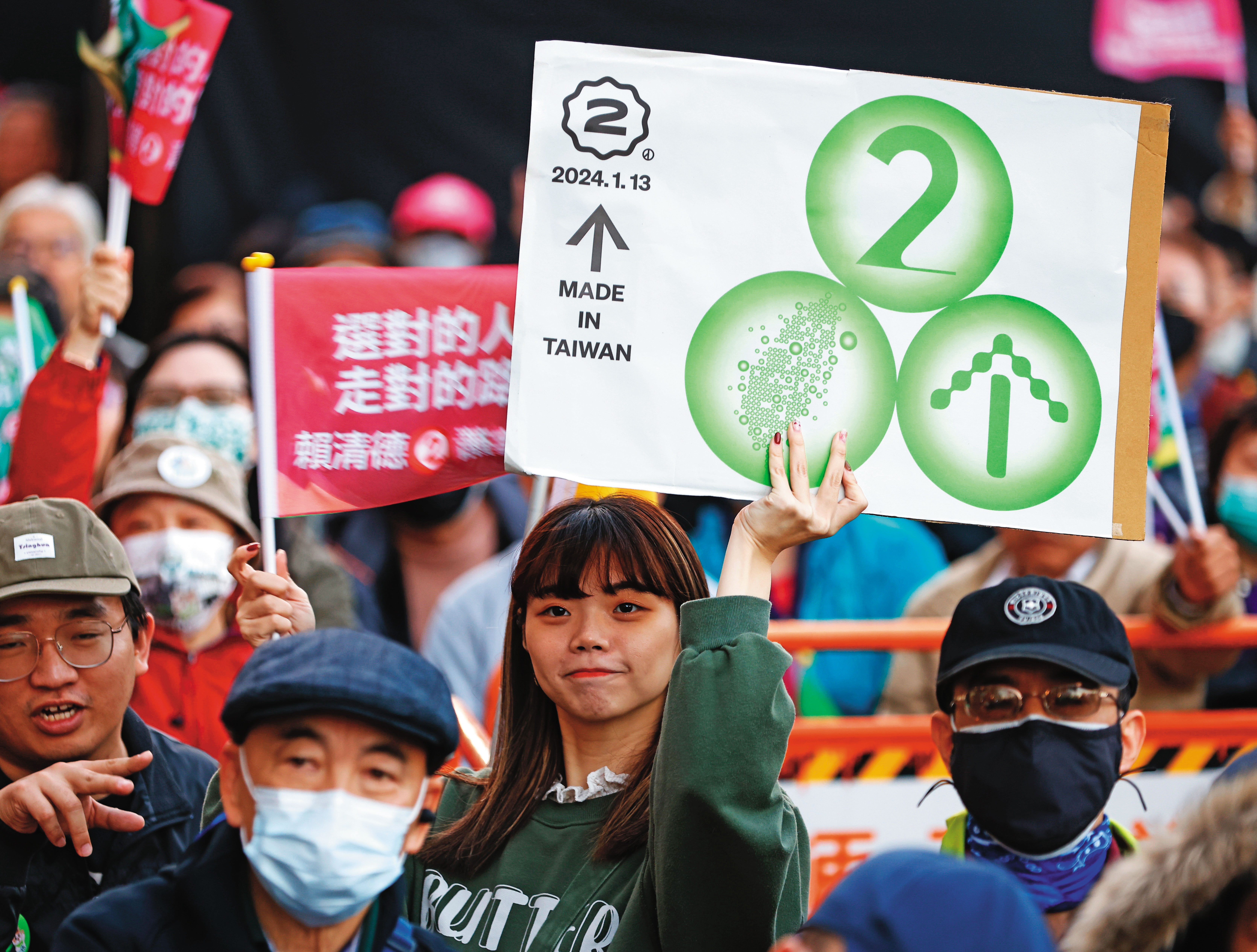 賴清德有意強化黨機器打前鋒，作為議題、人才培育的發動引擎。圖為賴競選活動畫面。