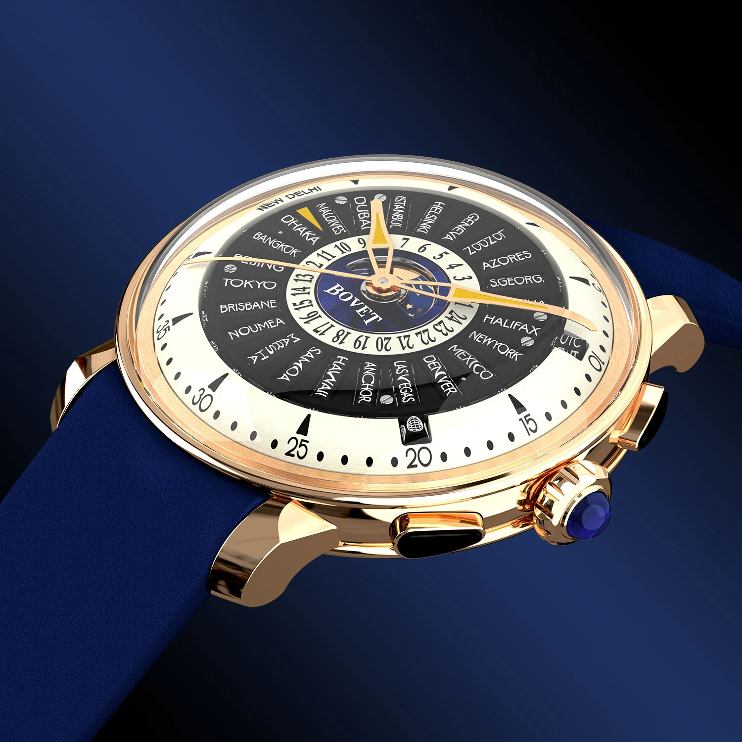 新錶 2025 ／搖滾城市！播威發表 Récital 30「滾輪世界時區」日常版