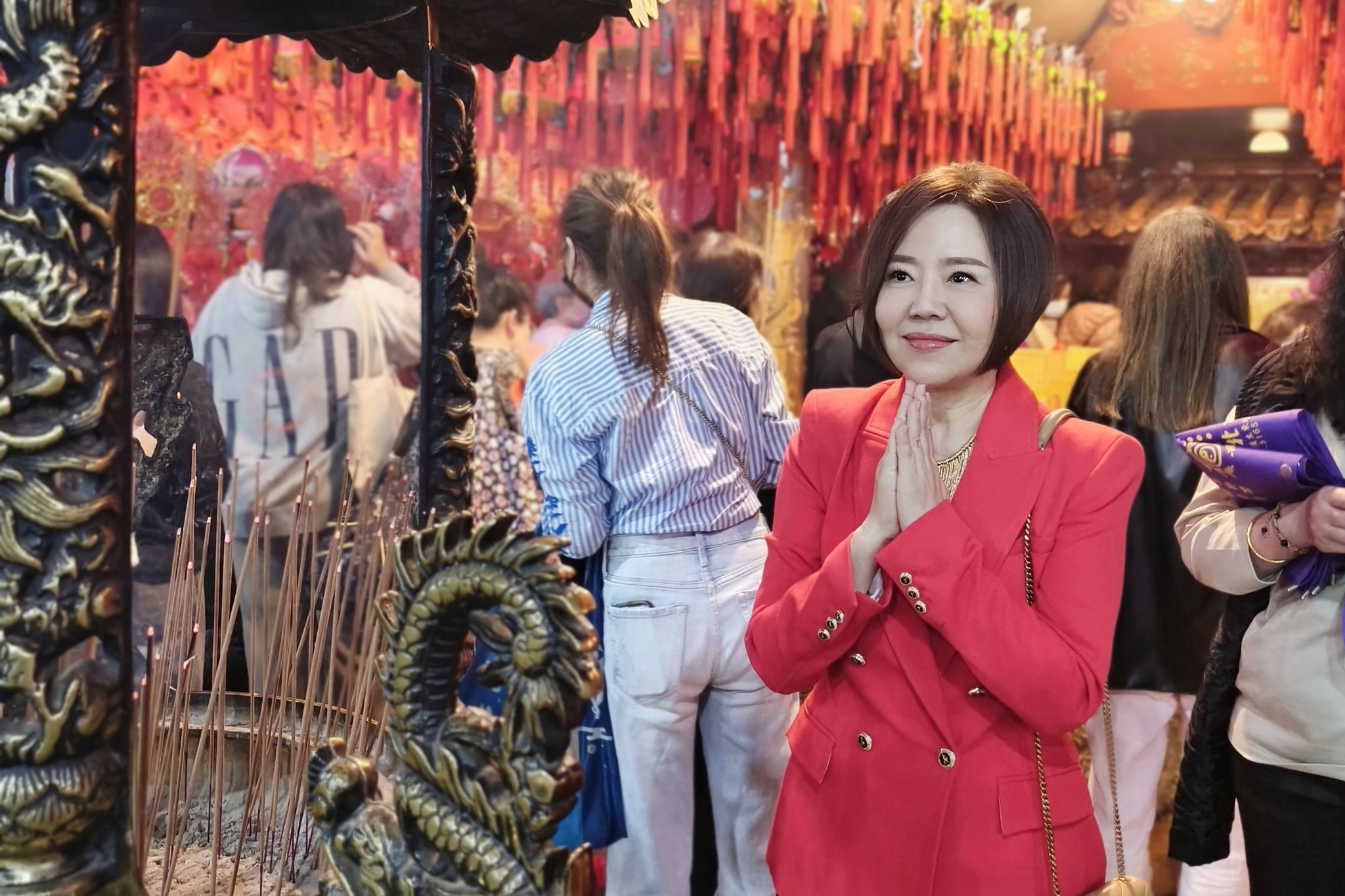 針對參選北市中正萬華議員的可能，于美人今日給出回應。（翻攝自于美人臉書）