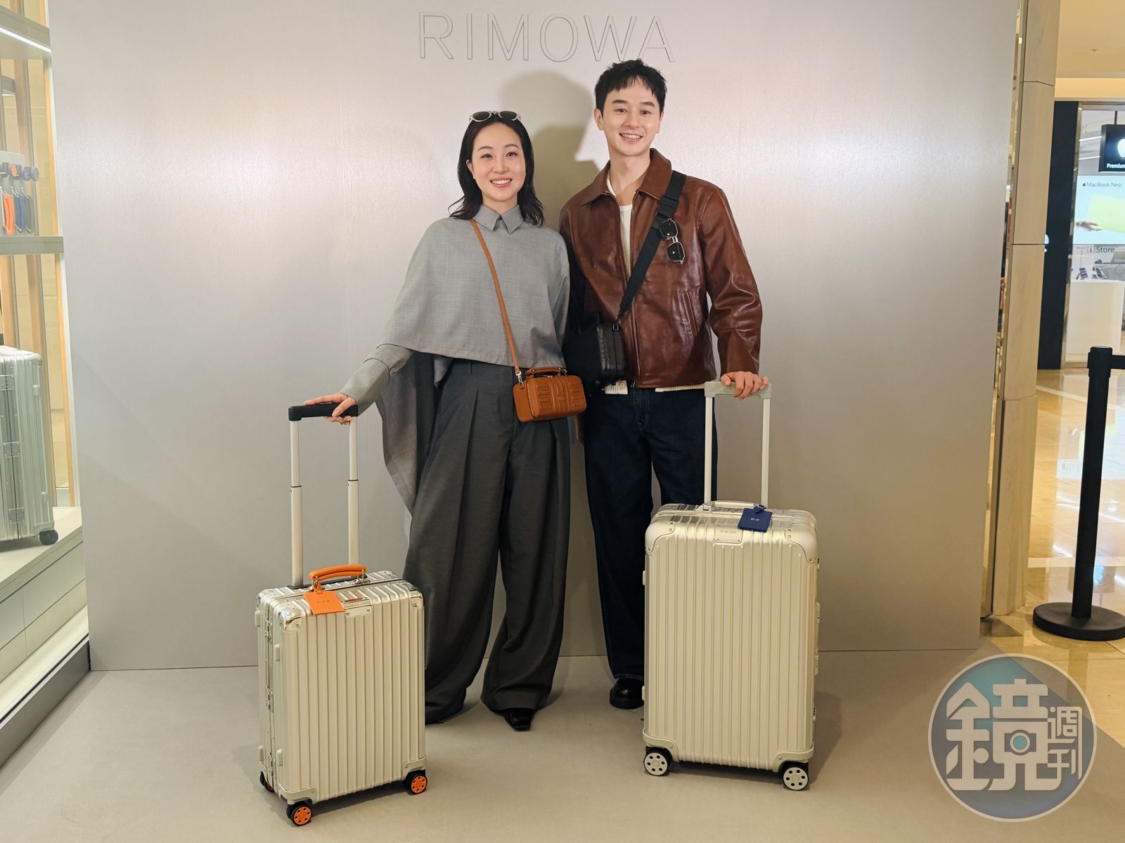 Melinda拋夫棄女爽遊韓國 RIMOWA行李吊牌意外露餡