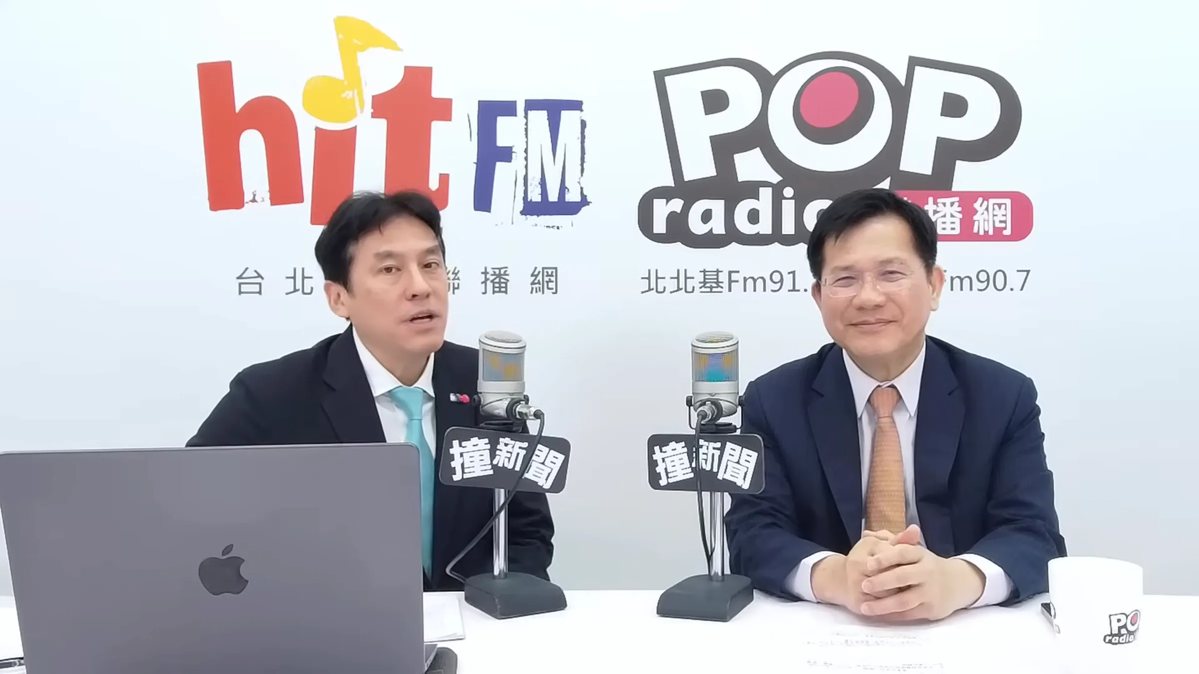 有部分媒體提出質疑，為何總統賴清德還「未過境美國本土」？林佳龍今強調，出訪非洲友邦是往西飛，完全沒必要「過境美國本土」。（翻攝自POP Radio聯播網YT頻道）