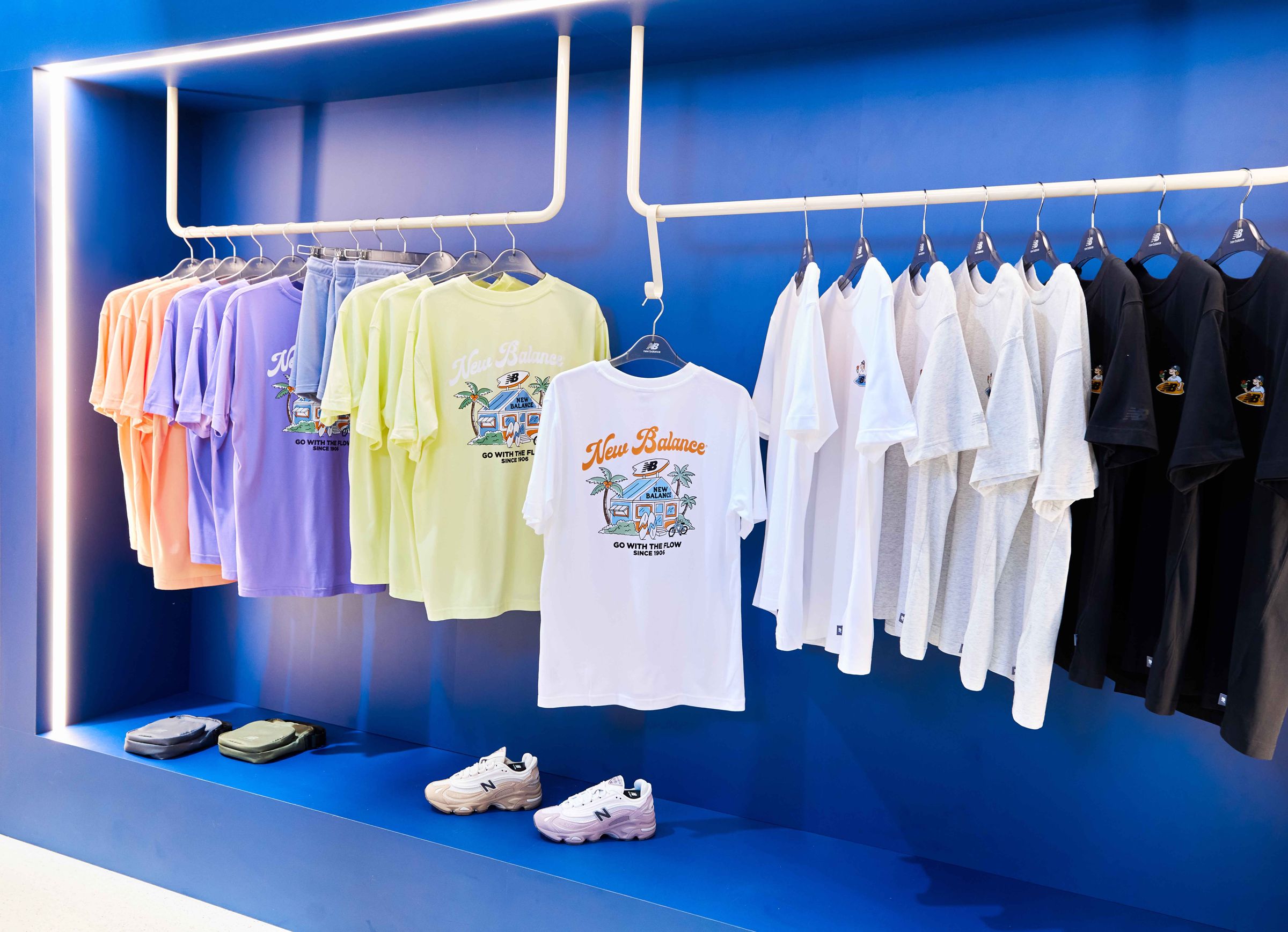 限定快閃店以服飾為主。（New Balance提供）