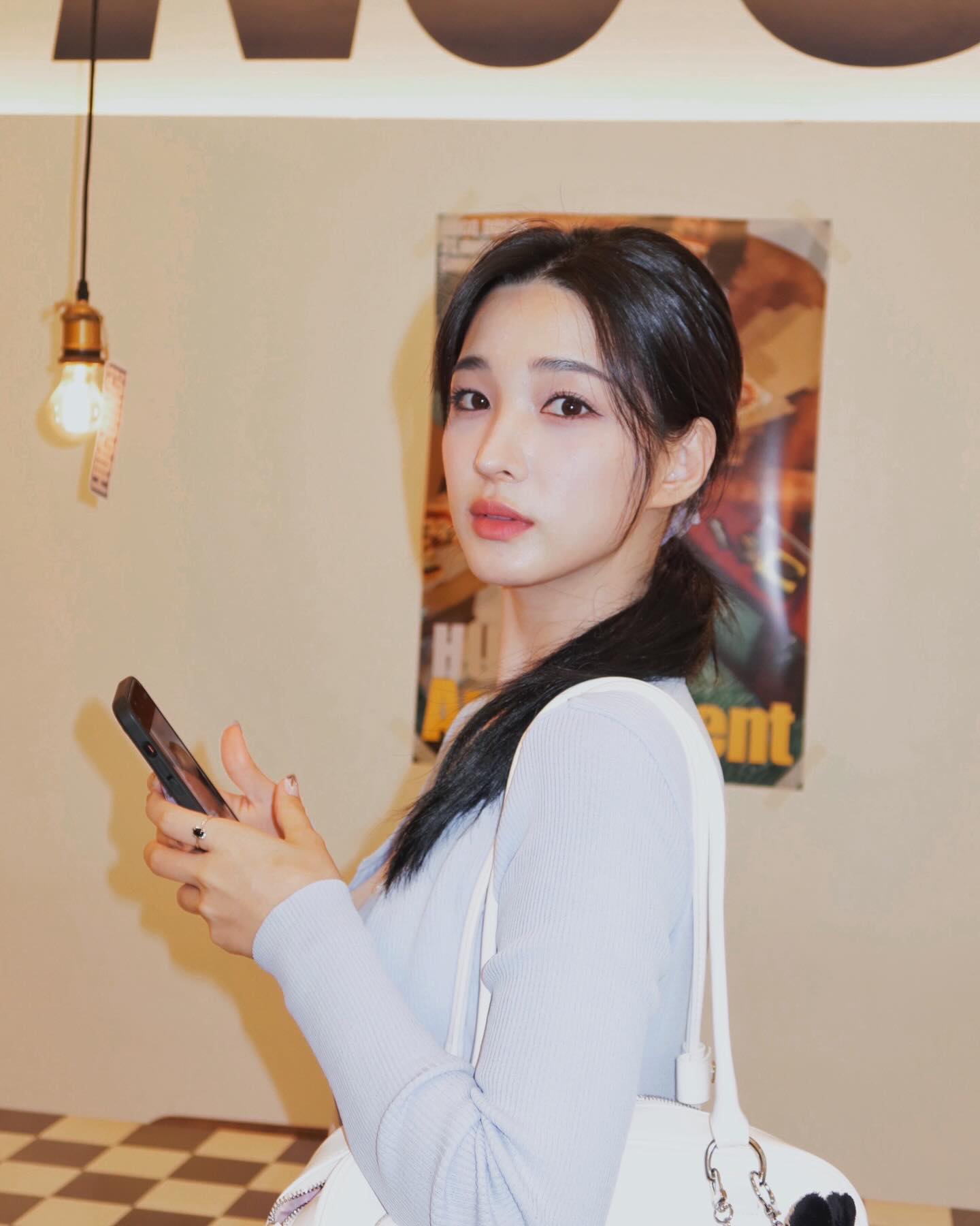 韓星律喜生了3子後的家庭給她極大壓力，去年結束6年婚姻。（翻攝自律喜ig）