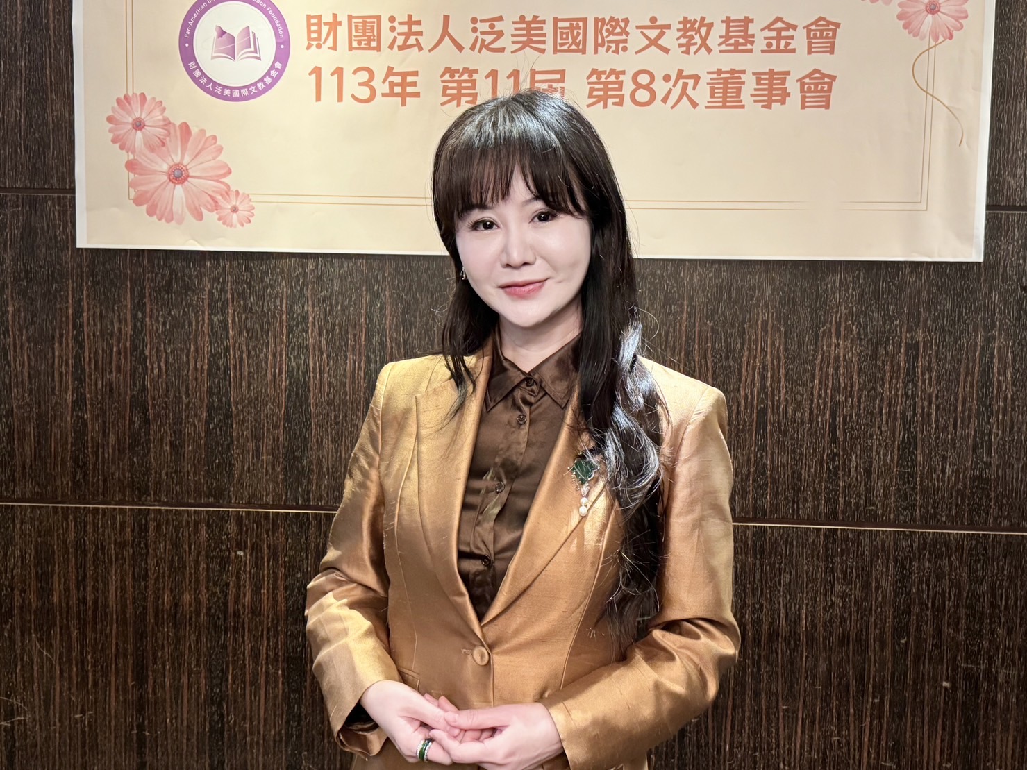 張如君計畫拍攝記錄片，投入生態及弱勢關懷的記錄片拍攝。（泛美國際文教基金會提供）