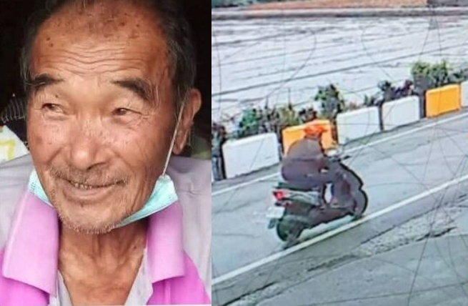 彰化二林85歲謝姓阿伯失蹤已逾3週，家屬公布其失蹤當日所騎乘的「銀灰色機車」特徵，盼民眾協助留意。（翻攝自臉書／二林人的大小事）