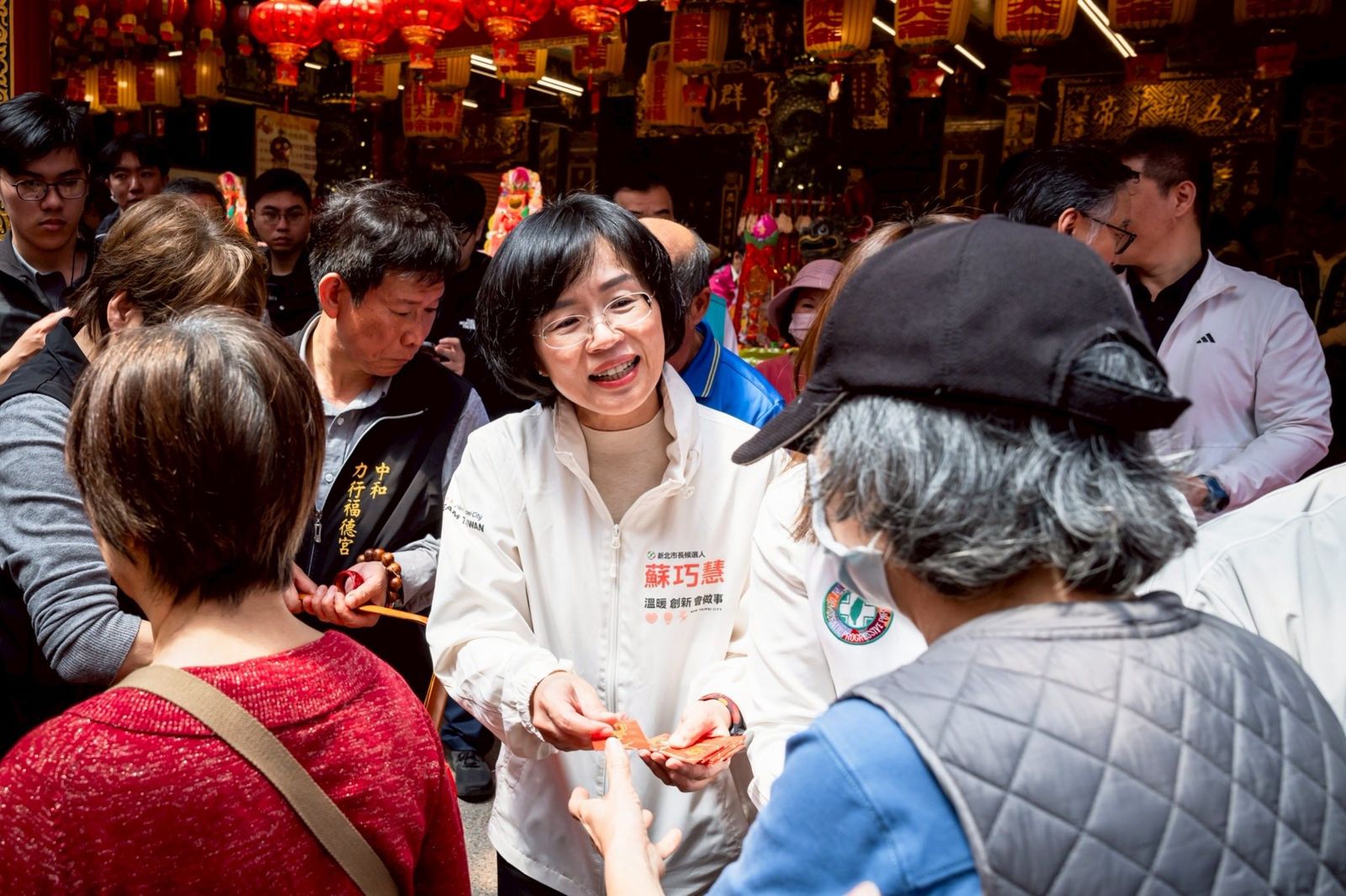 李四川同框天道盟游象賢 蘇巧慧:候選人和誰往來要謹慎