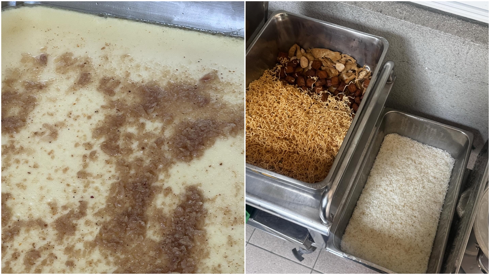 高雄市前鎮高中營養午餐再次引起網友熱議。（Threads@arixu96g授權提供）