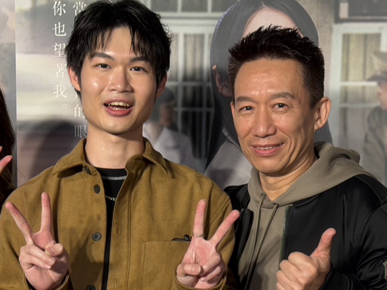 兒子郭君德出道，郭子乾默默支持不多過問。（經紀人提供）