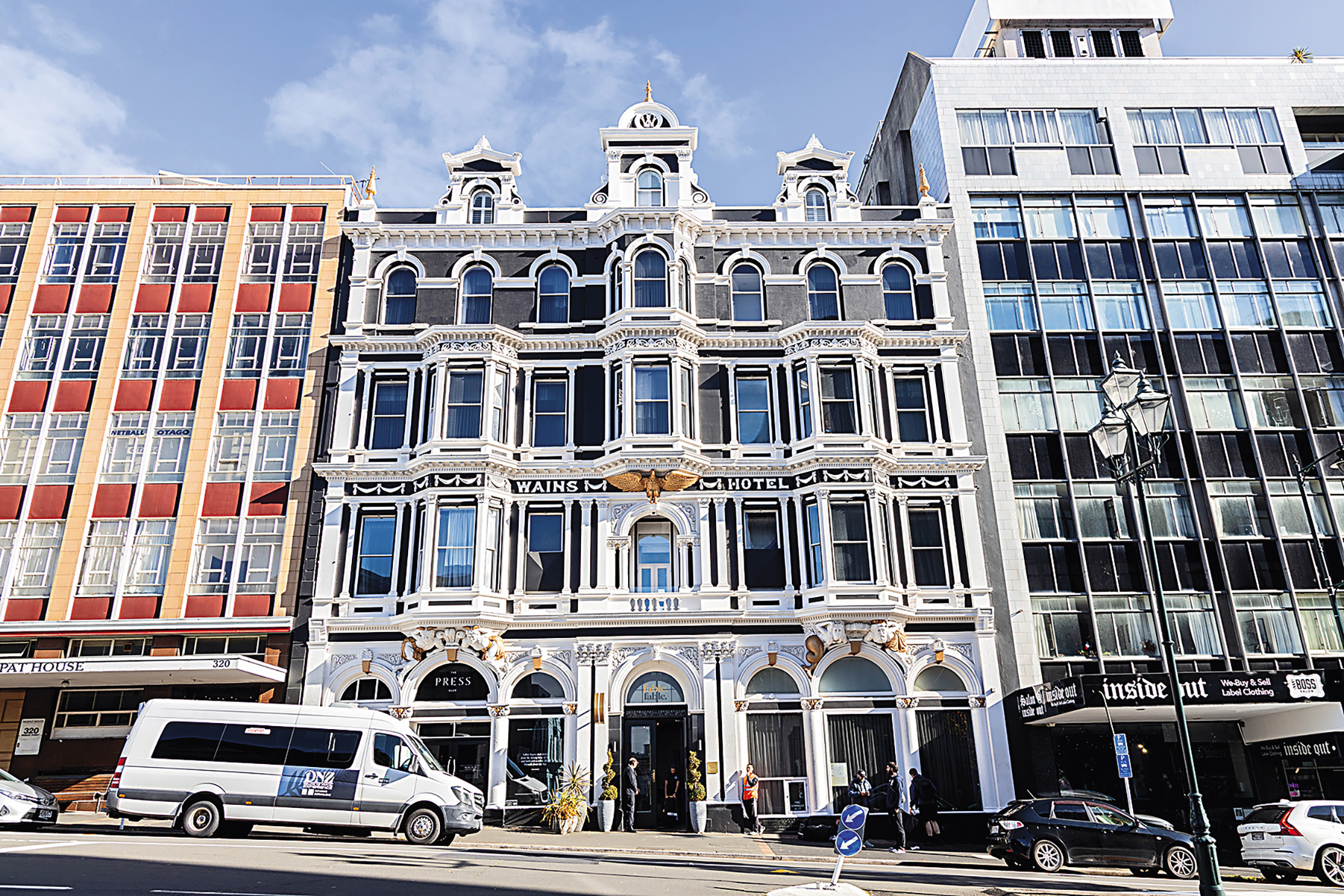 「Fable Dunedin」酒店的建築超過百年歷史。